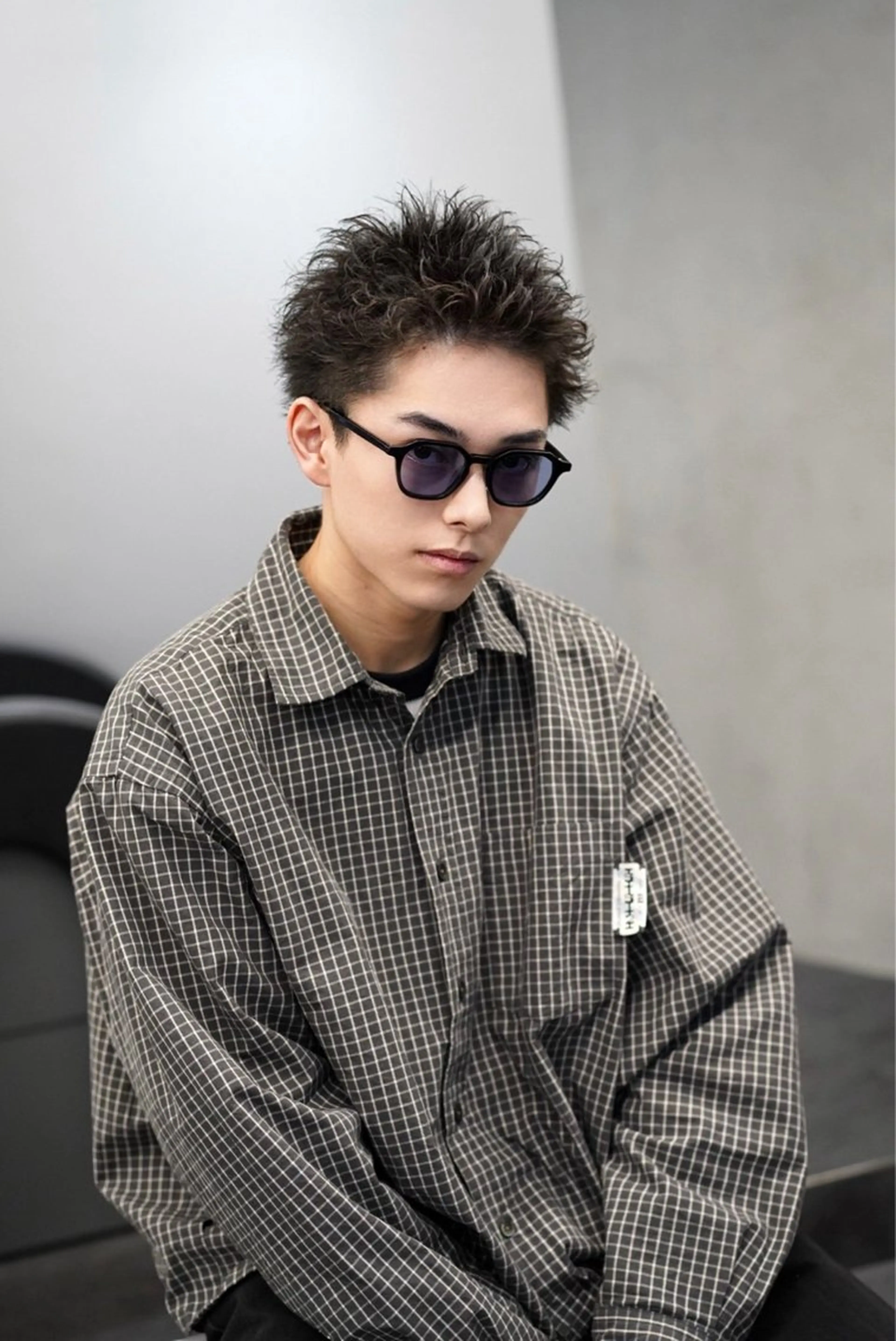 パーマ メンズ カット パーマ トリートメント 当日予約⭕️ fifth渋谷太田のヘアスタイル