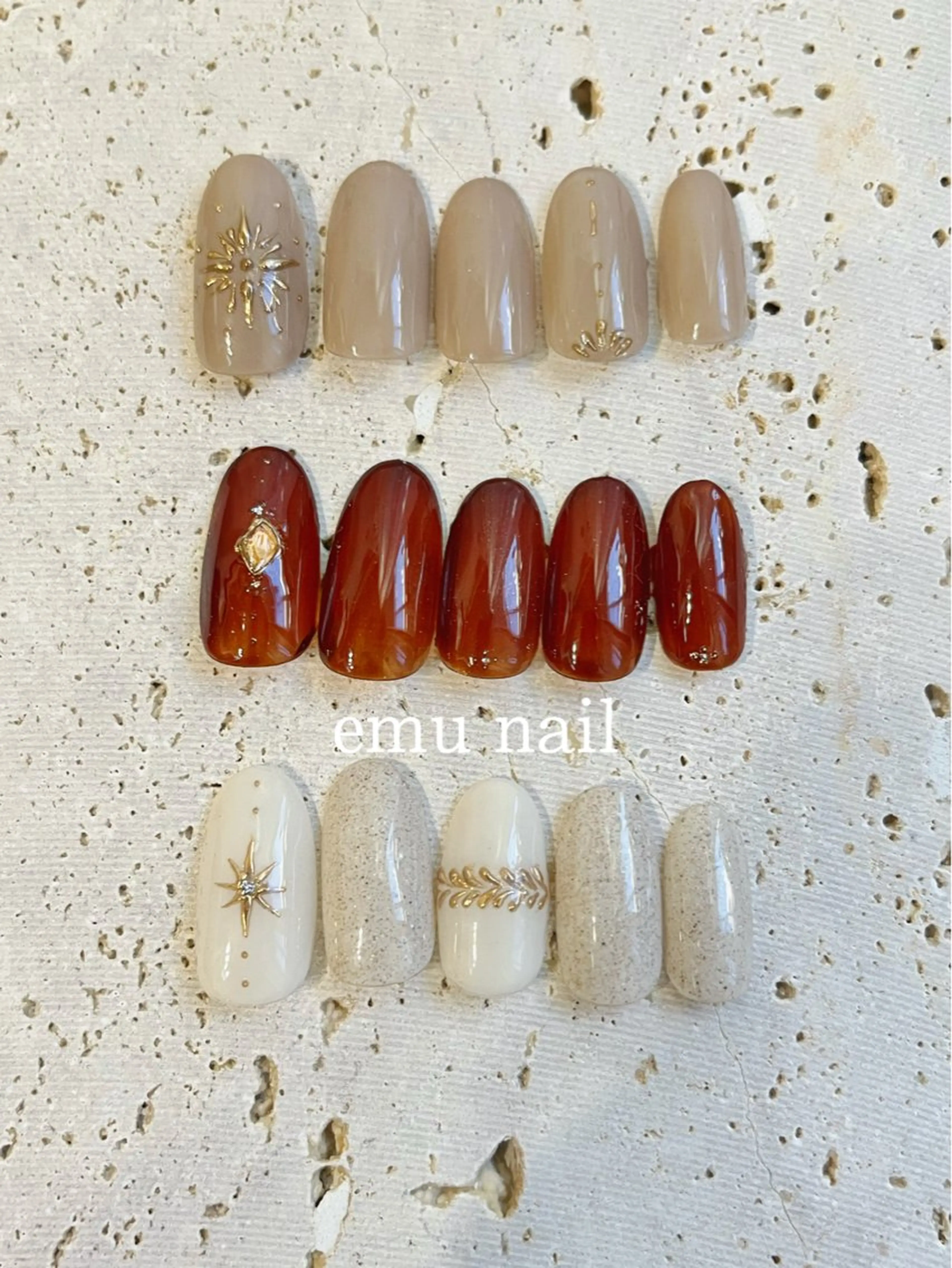 ネイル アートネイル emu nail yuのネイルデザイン
