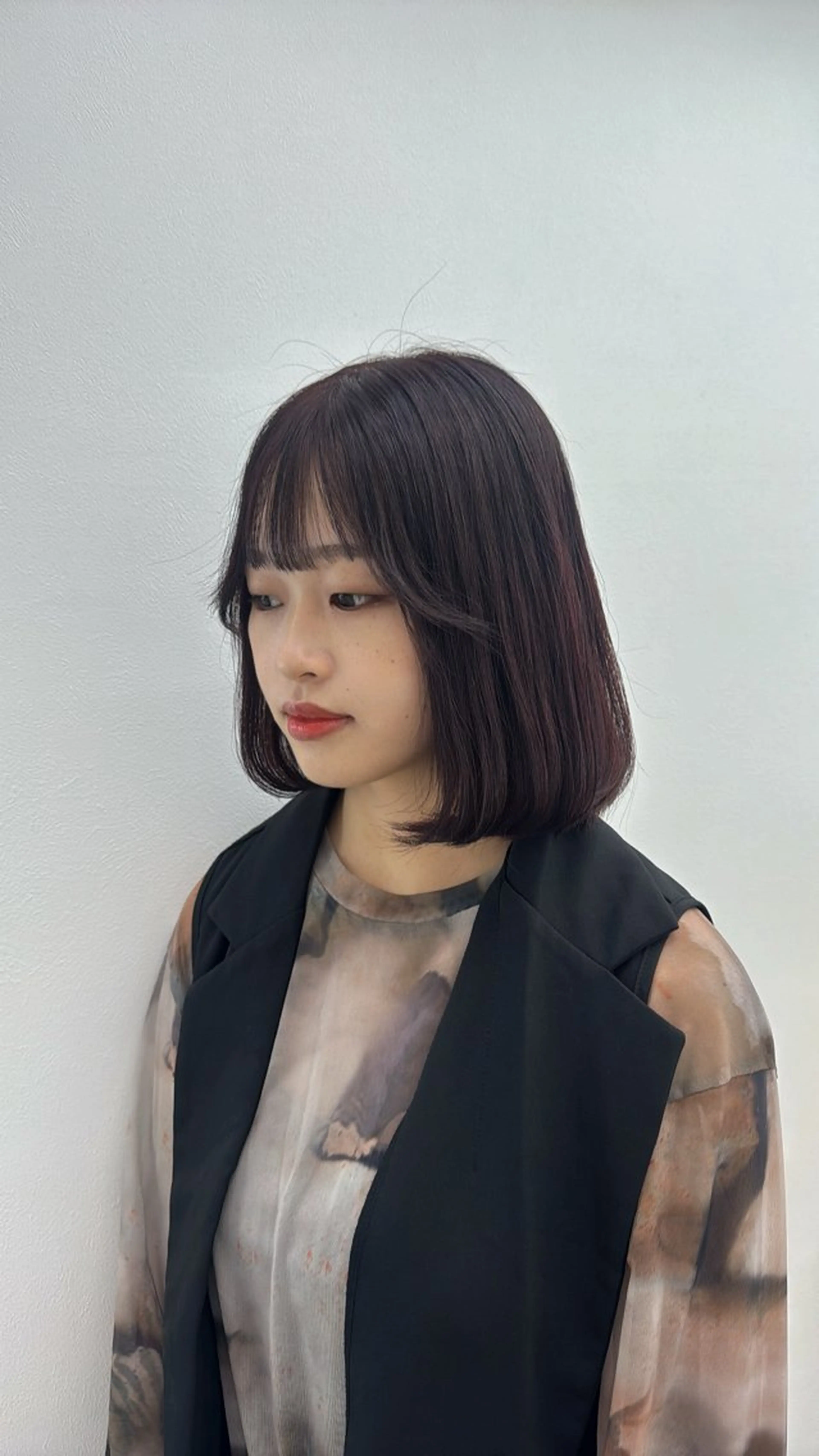 ミディアム カラー ヘアカラー トリートメント 🎀愛されgirly ヘア🫧Ayakaのヘアスタイル