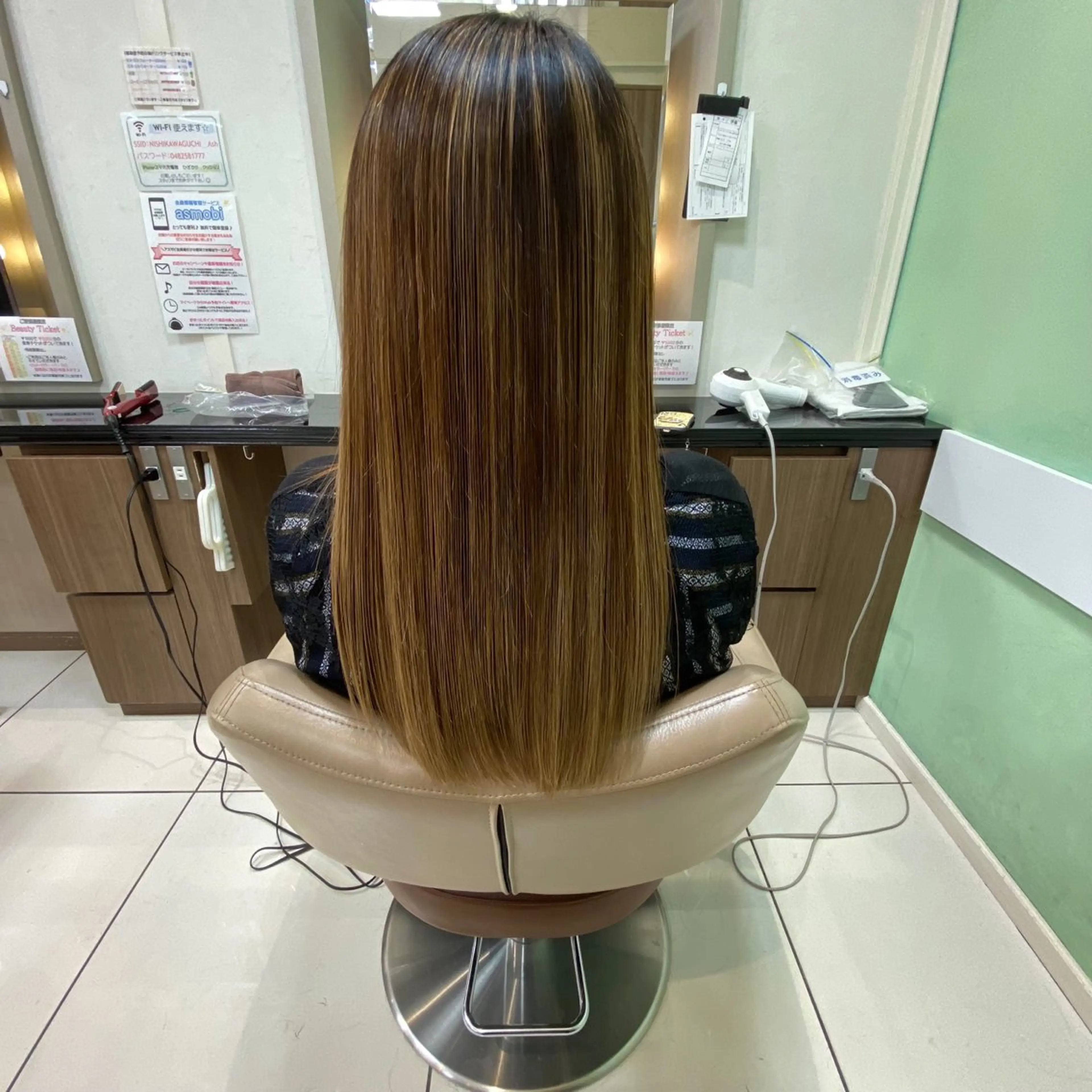 ロング パーマ 髪質改善 トリートメント ストレートパーマ 💎髪質改善💎 店長　伊藤大輝のヘアスタイル