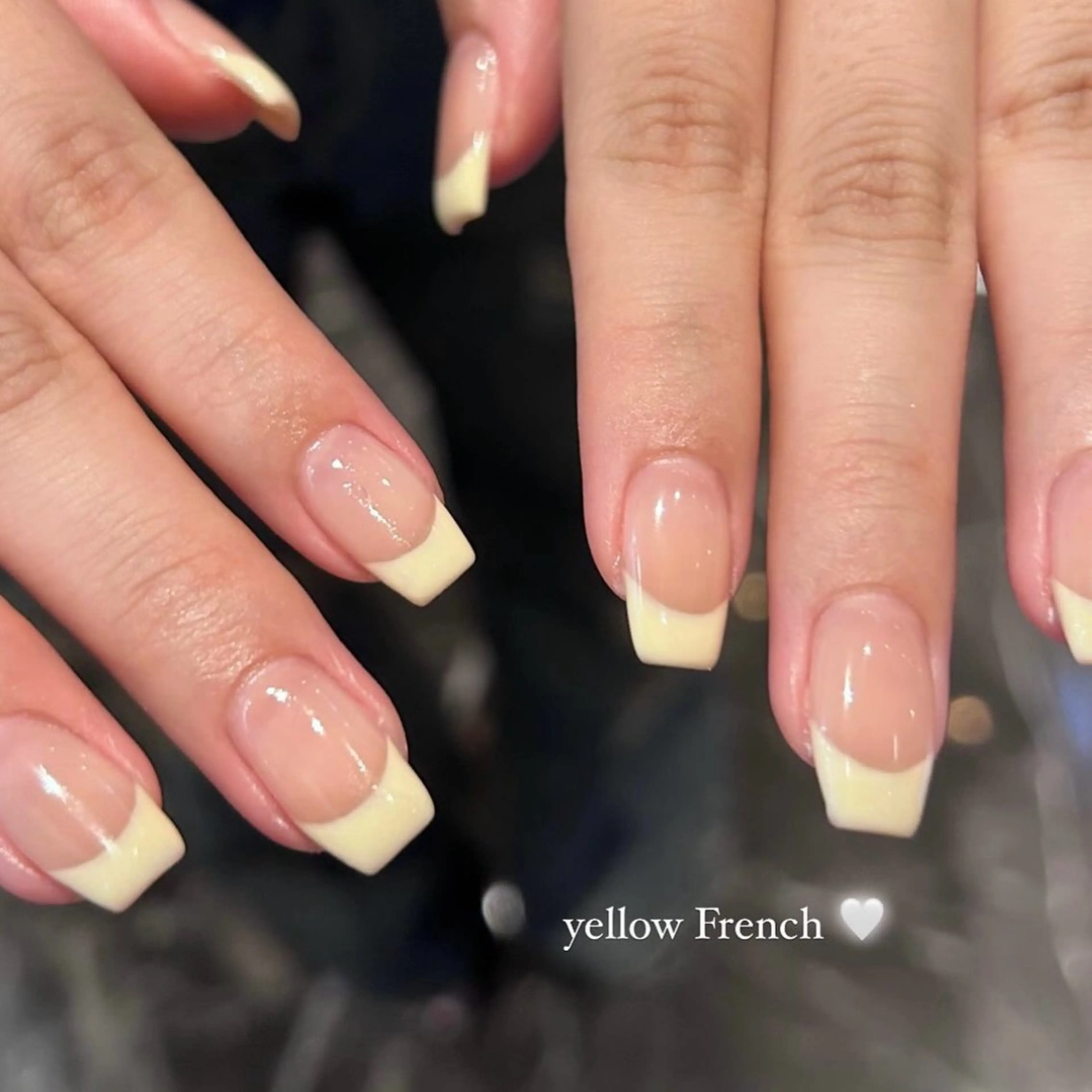 【Jrネイリスト】フレンチ♡(オフ込み)¥1500円の写真