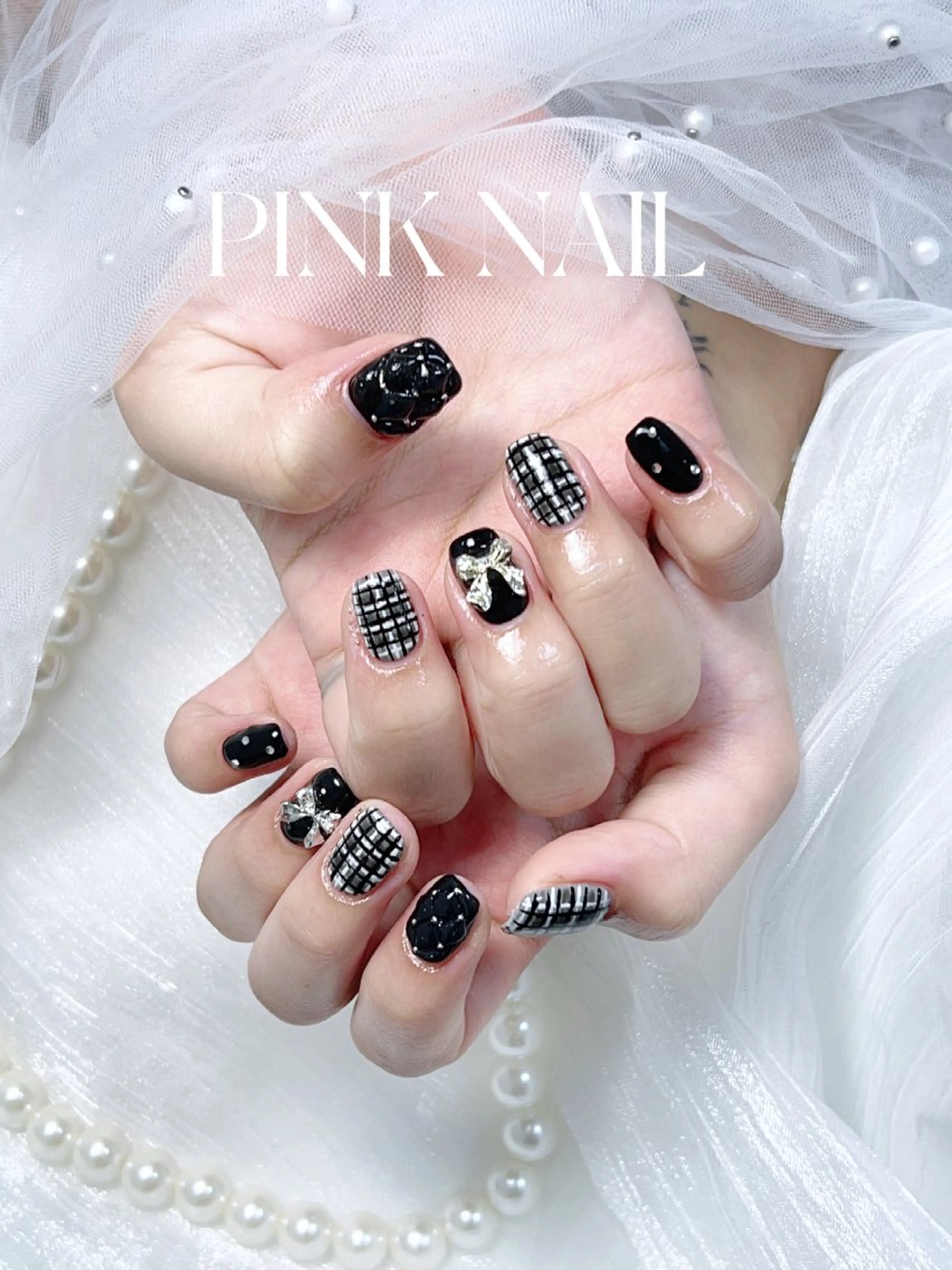 ネイル ハンドネイル pink nailのネイルデザイン