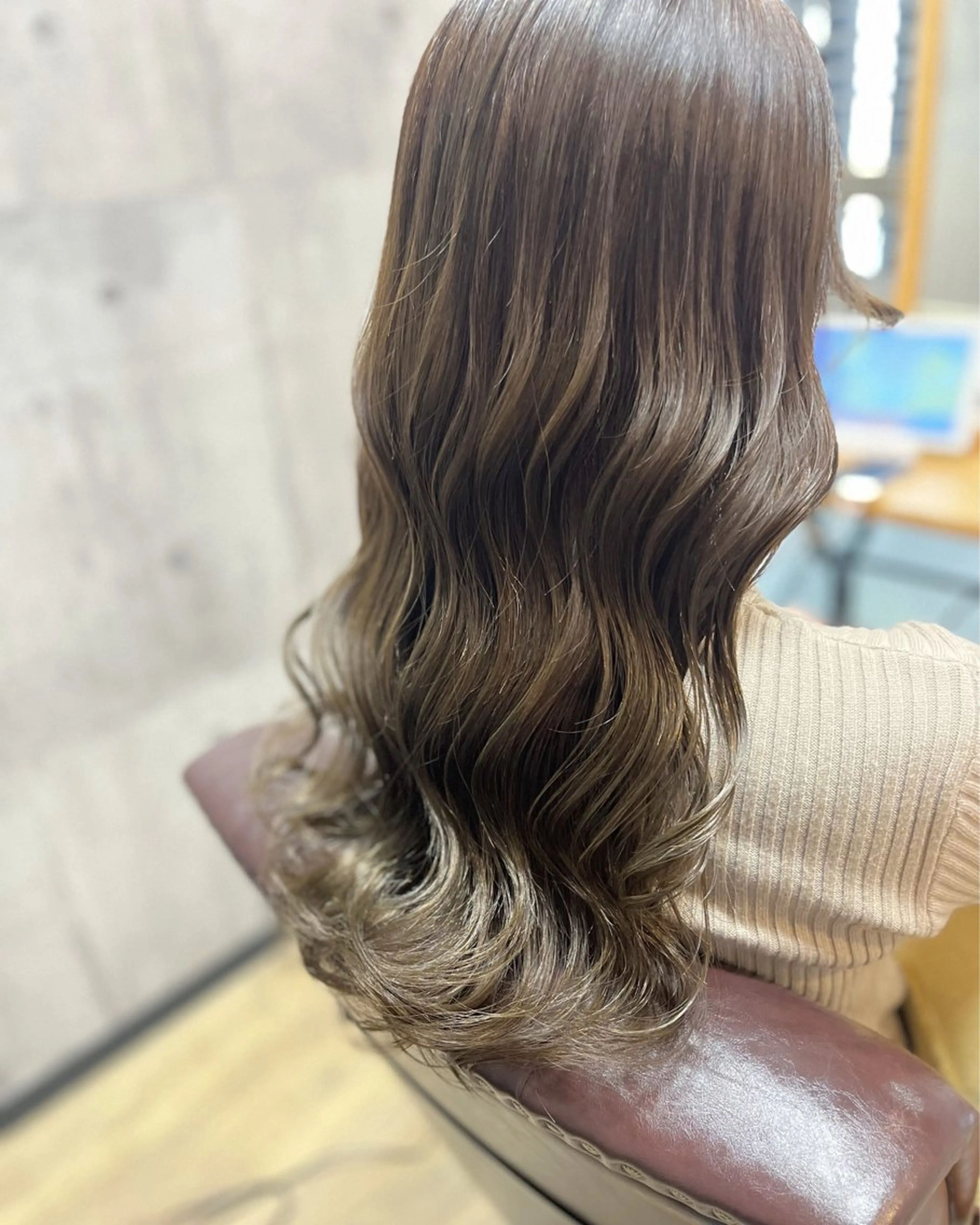 ロング カラー ヘアカラー トリートメント 艶髪🌈ムラカミ サキのヘアスタイル