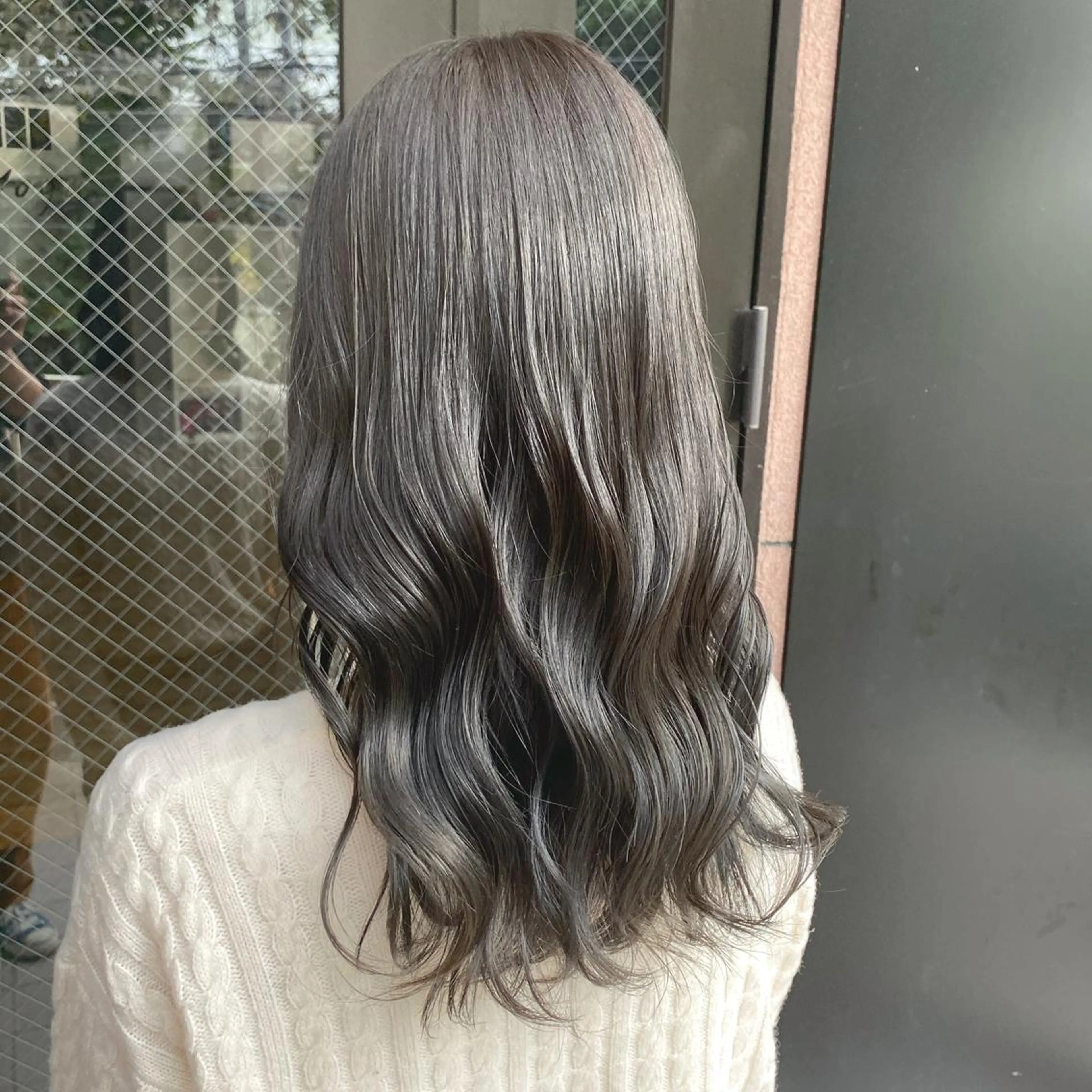 ミディアム カラー 縮毛矯正⭐️ TAKAHIROのヘアスタイル