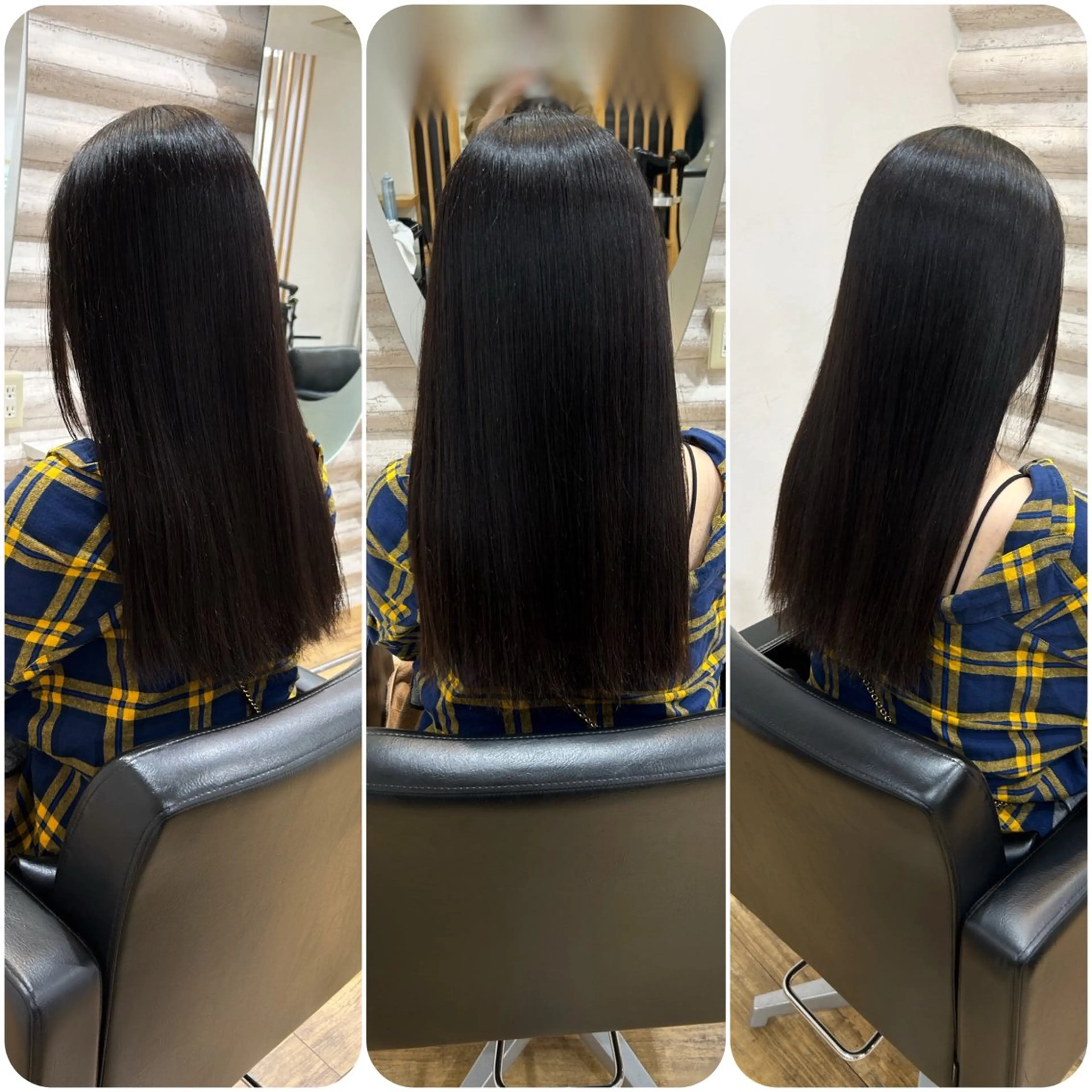 ロング カラー 髪質改善 トリートメント 艶の専門店/髪質改善 ×酸熱カラー/KONのヘアスタイル