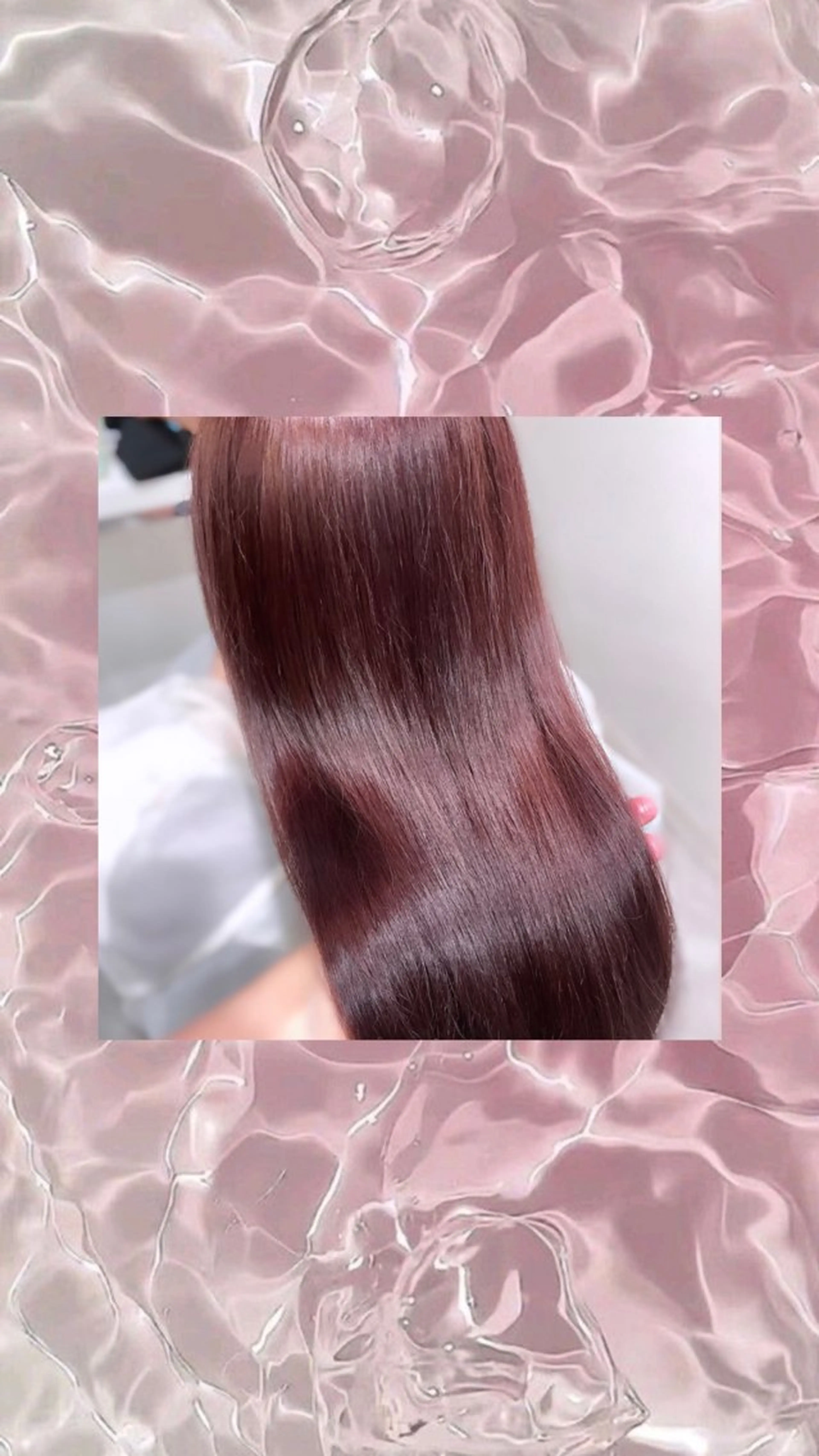 【艶感モテヘア‪‪❤︎‬】ワンカラー＋Aujua4stepトリートメント💘の写真