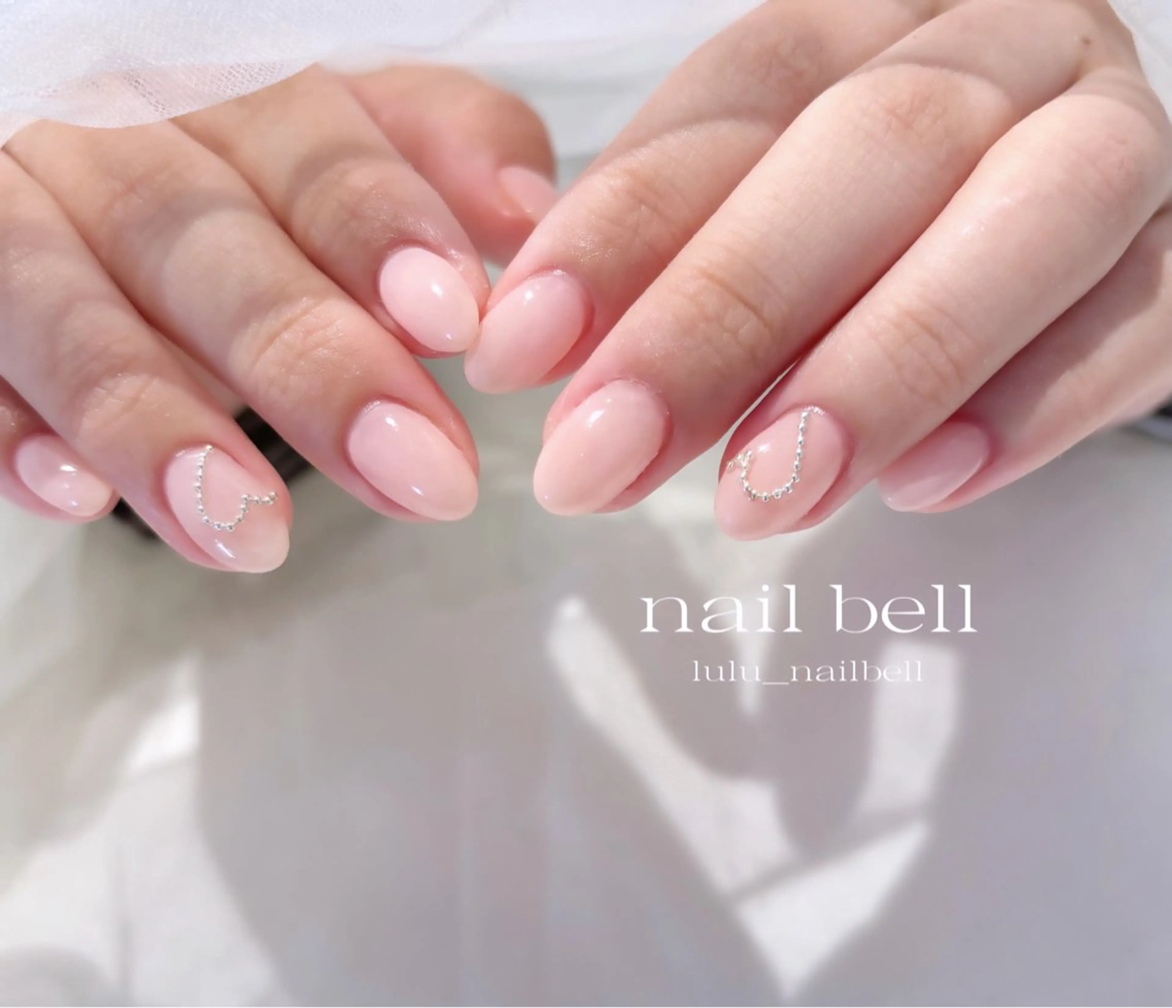 ネイル ハンドネイル 大人可愛いネイル🎗 Hinaのネイルデザイン