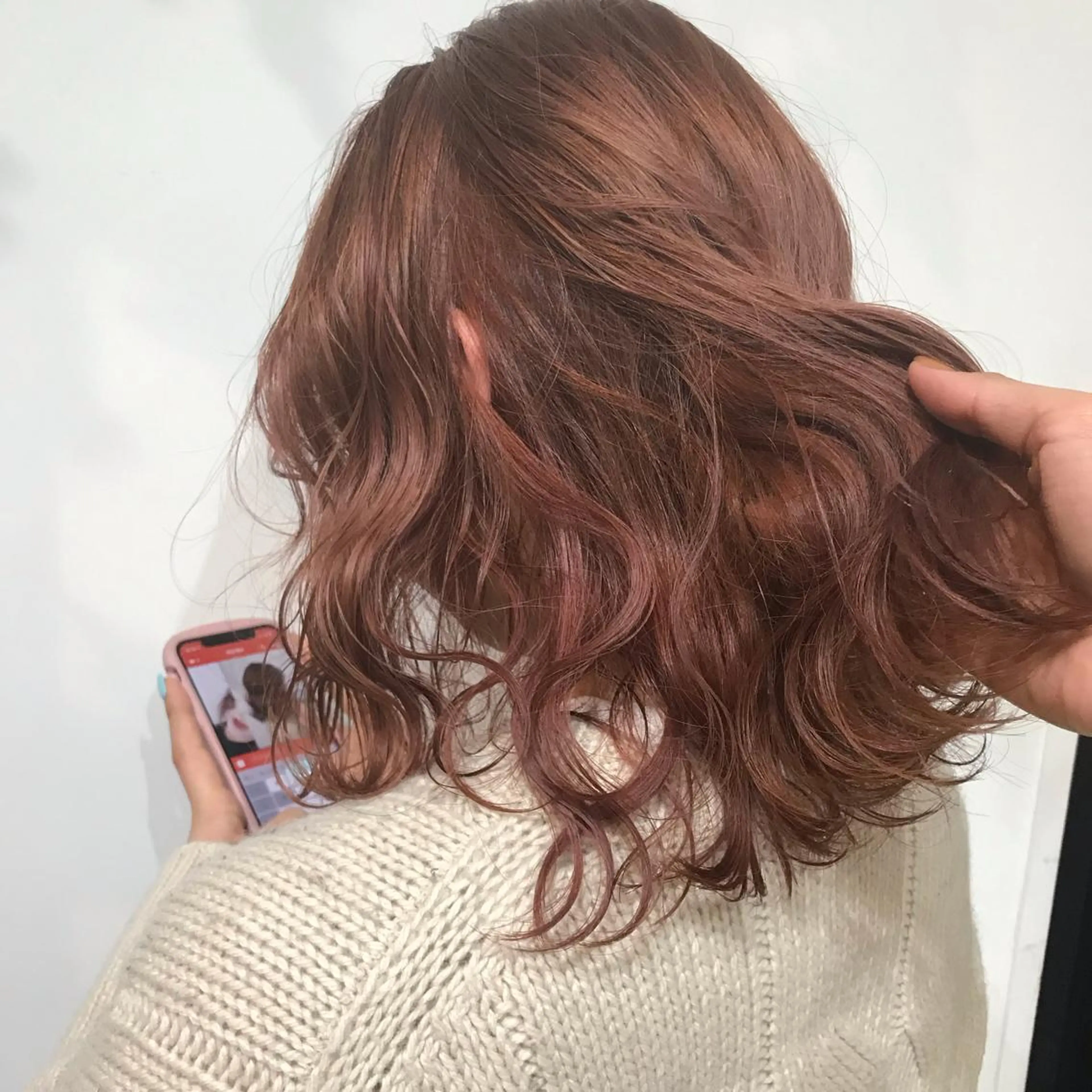 セミロング カラー ヘアカラー トリートメント レイヤー/顔周り /AKARIのヘアスタイル