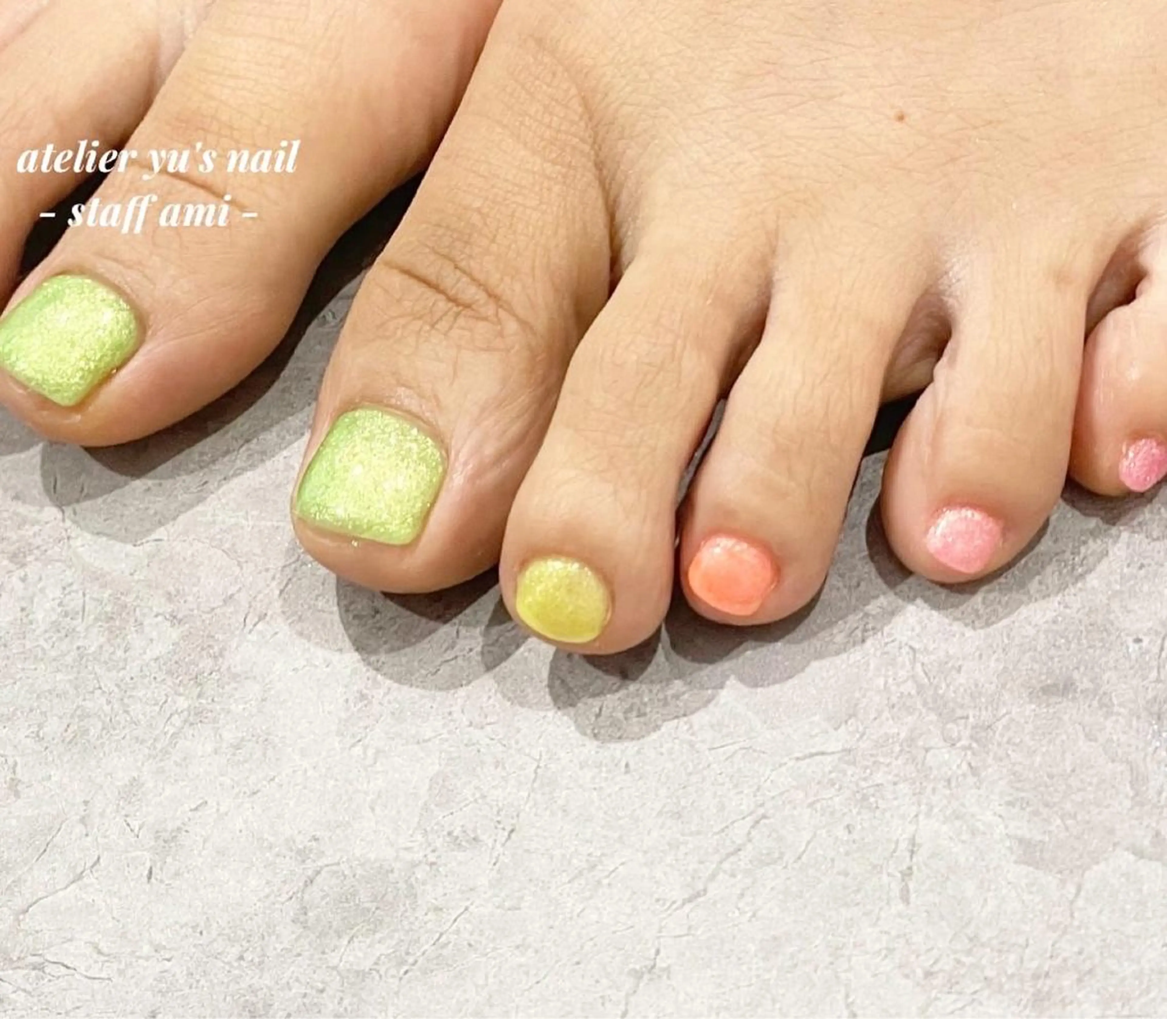 ネイル フットネイル atelier yu's nail所属・atelier yu's nailのネイルデザイン