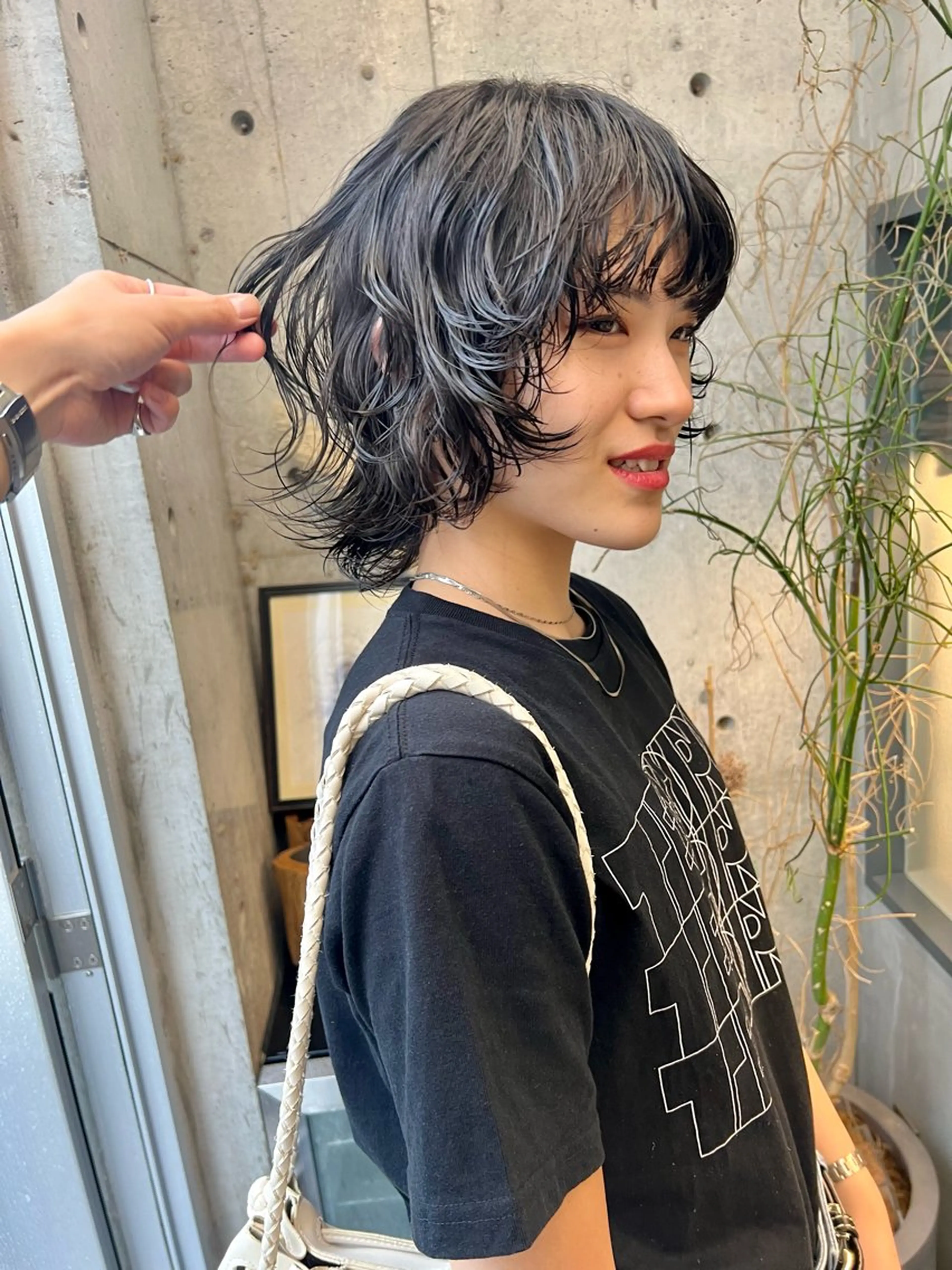 ショート パーマ レイヤーカット カット パーマ sakoda shunkiのヘアスタイル