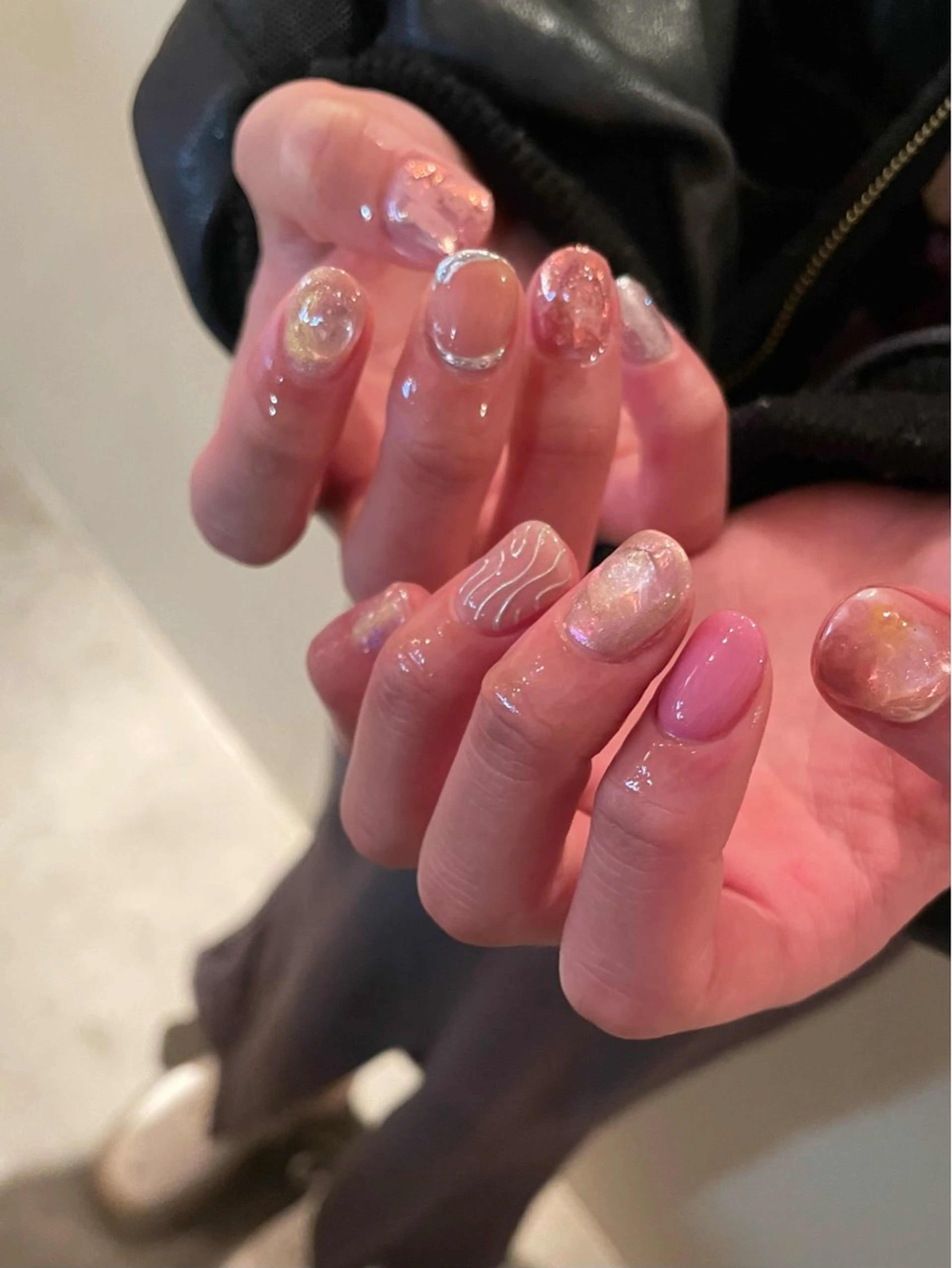 ネイル ハンドネイル lowaly所属・NAKAMURA HARUKAのネイルデザイン