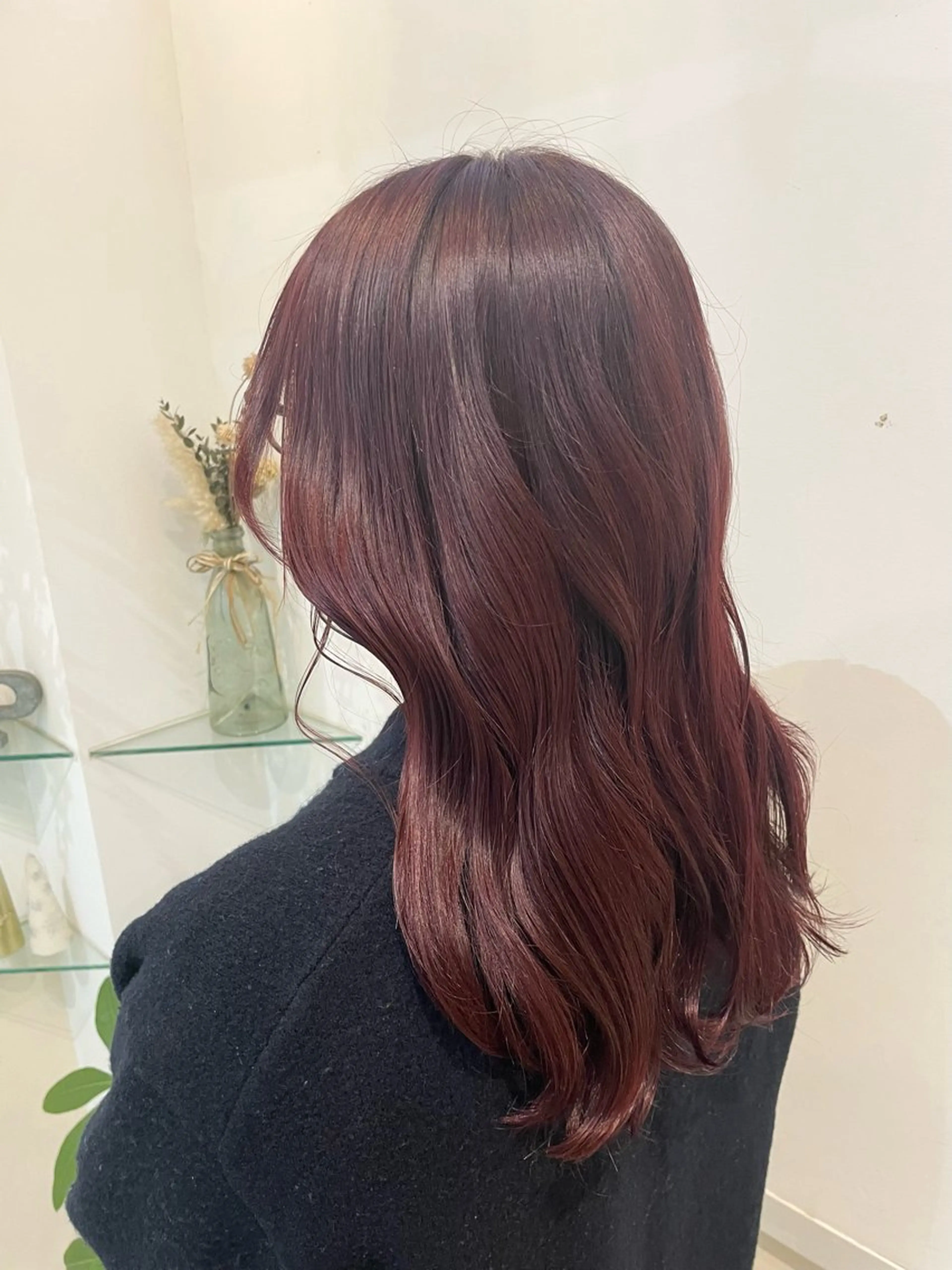 ロング カラー カット ヘアカラー トリートメント 髪質改善カラー🤍 エクステ✨君島由実子のヘアスタイル