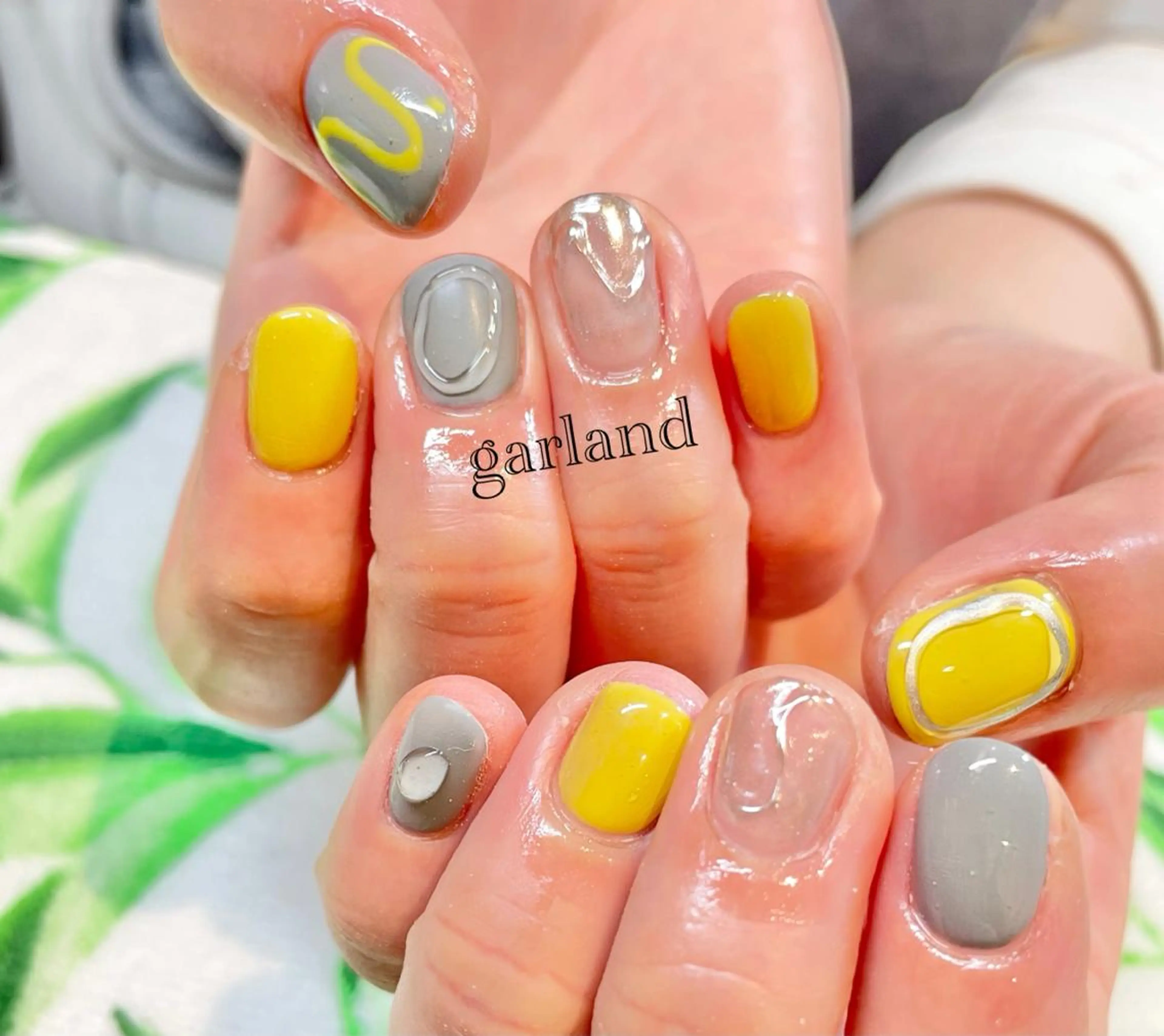 ネイル ハンドネイル Garland Nail.maoのネイルデザイン