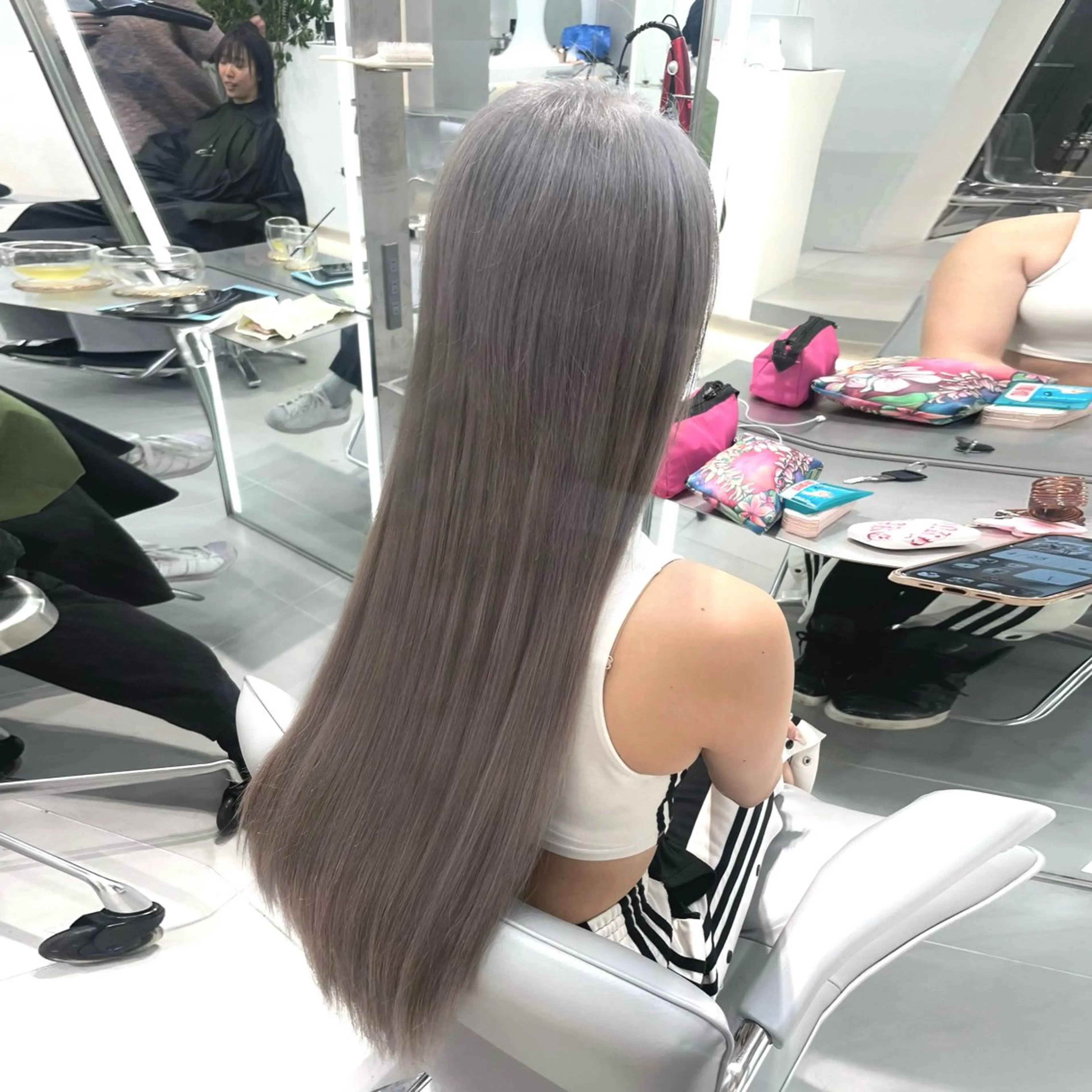 ロング メンズスタイル 🇰🇷パーマのヘアスタイル