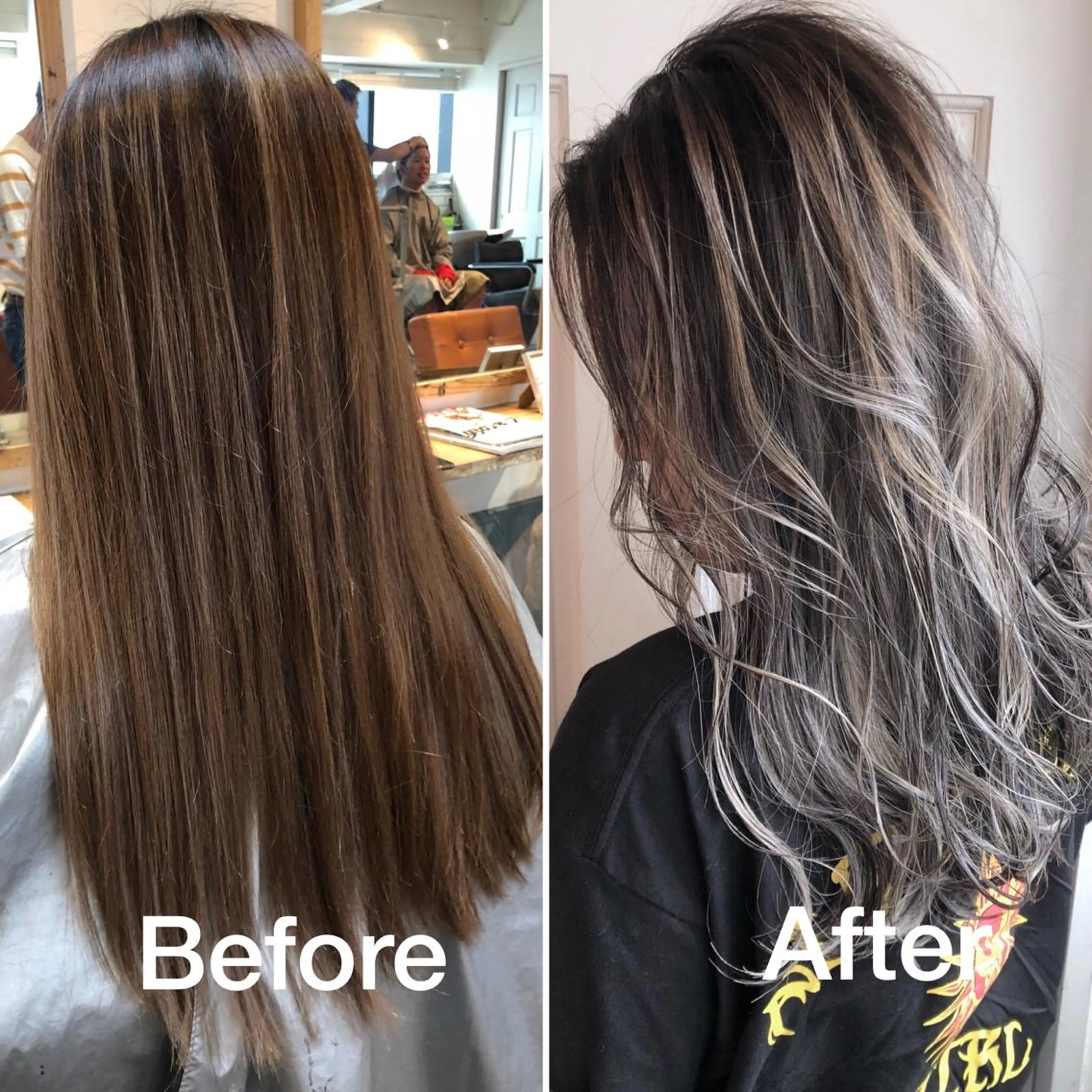 ロング カラー ヘアカラー 【代表】高山 一真のヘアスタイル