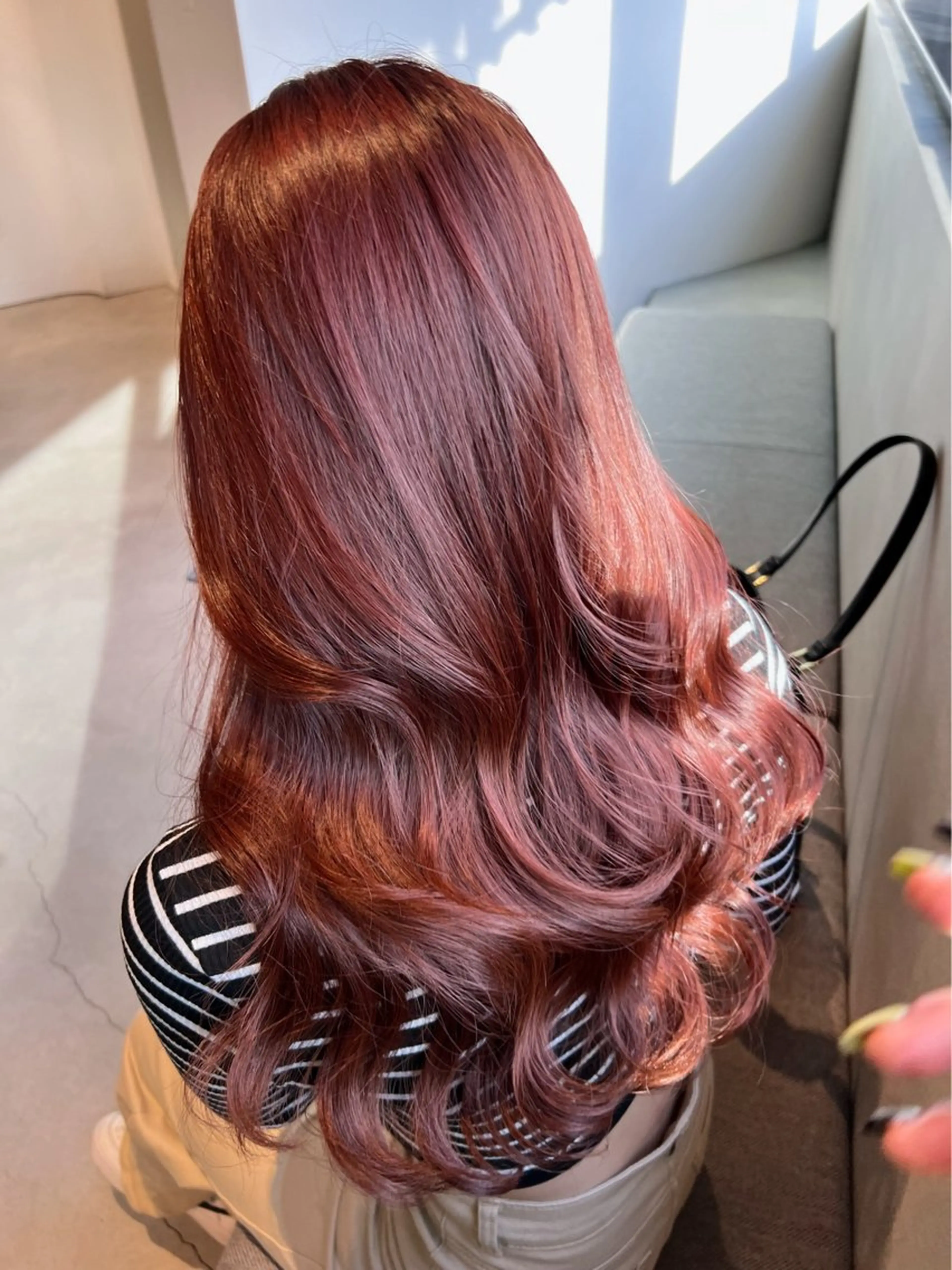 ロング カラー ヘアカラー トリートメント 🌐👽フクイ キララ🌎💎のヘアスタイル