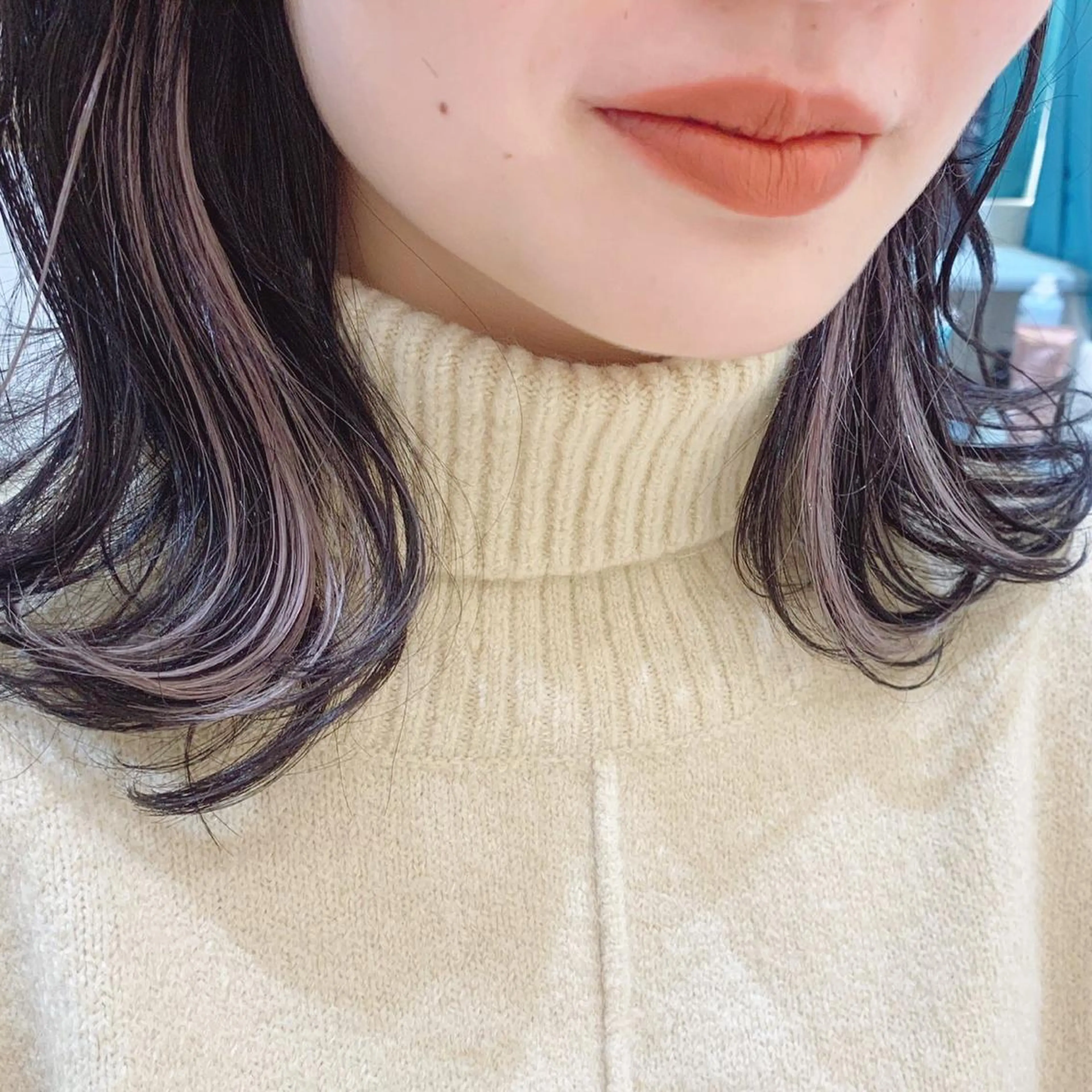 ミディアム カラー ヘアカラー トリートメント ♥️ブリーチ/ボブ/ レイヤー♥️maiのヘアスタイル