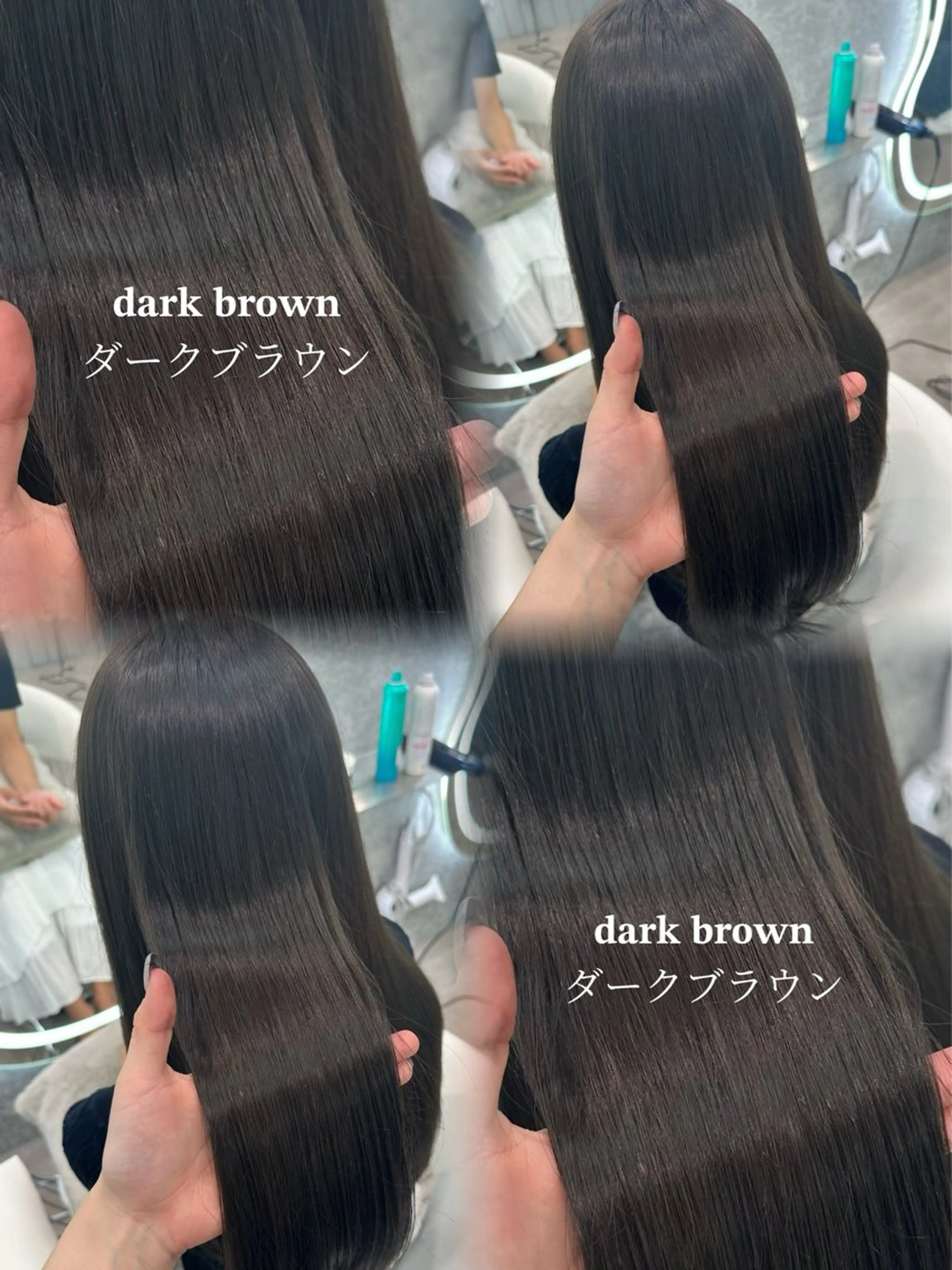 ミディアム カット ヘアカラー 縮毛矯正 ブリーチなし髪質改善 🎀GLROW のんのヘアスタイル