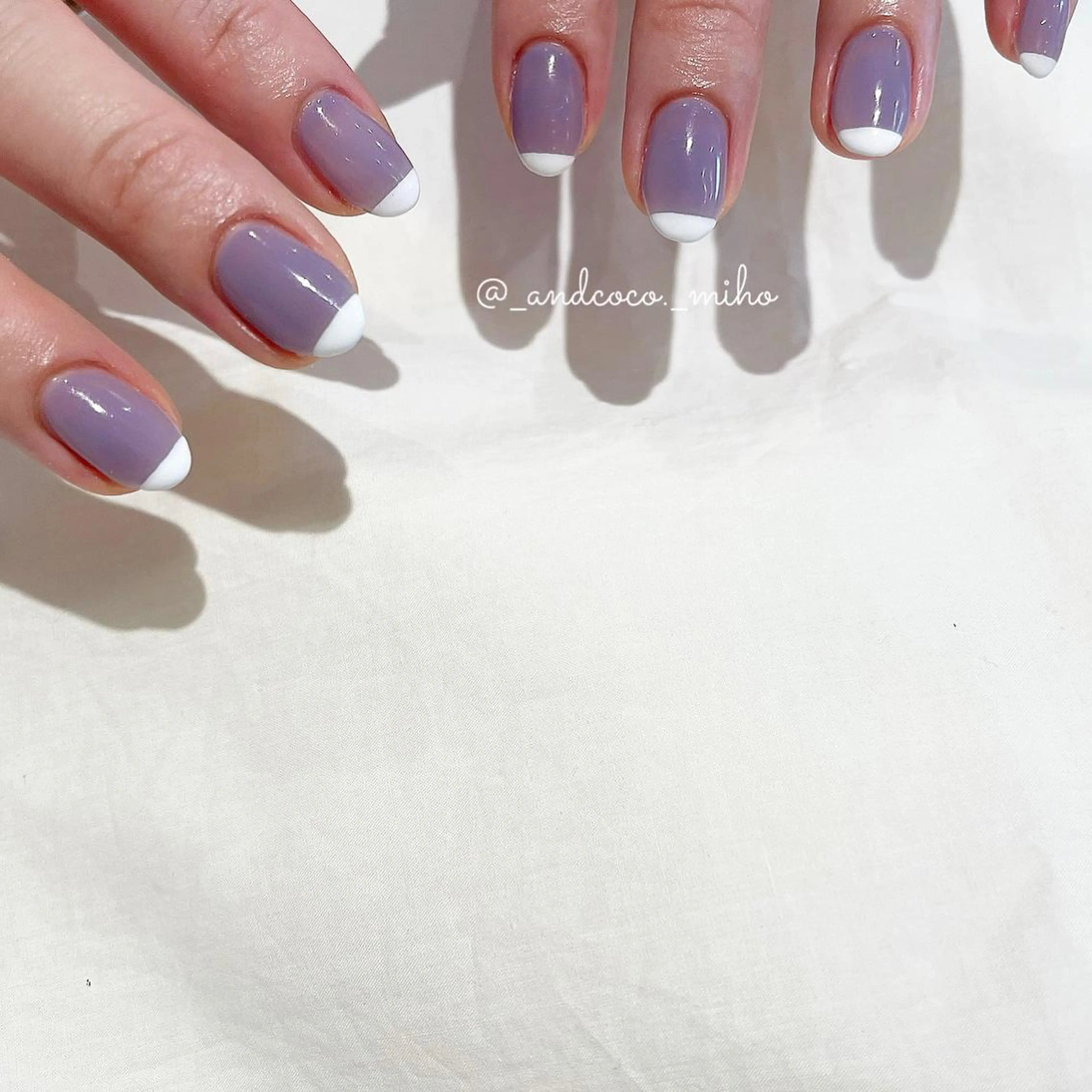 ネイル ハンドネイル And  & coco. eyelash & nail所属・Nailist〻 mihoのネイルデザイン