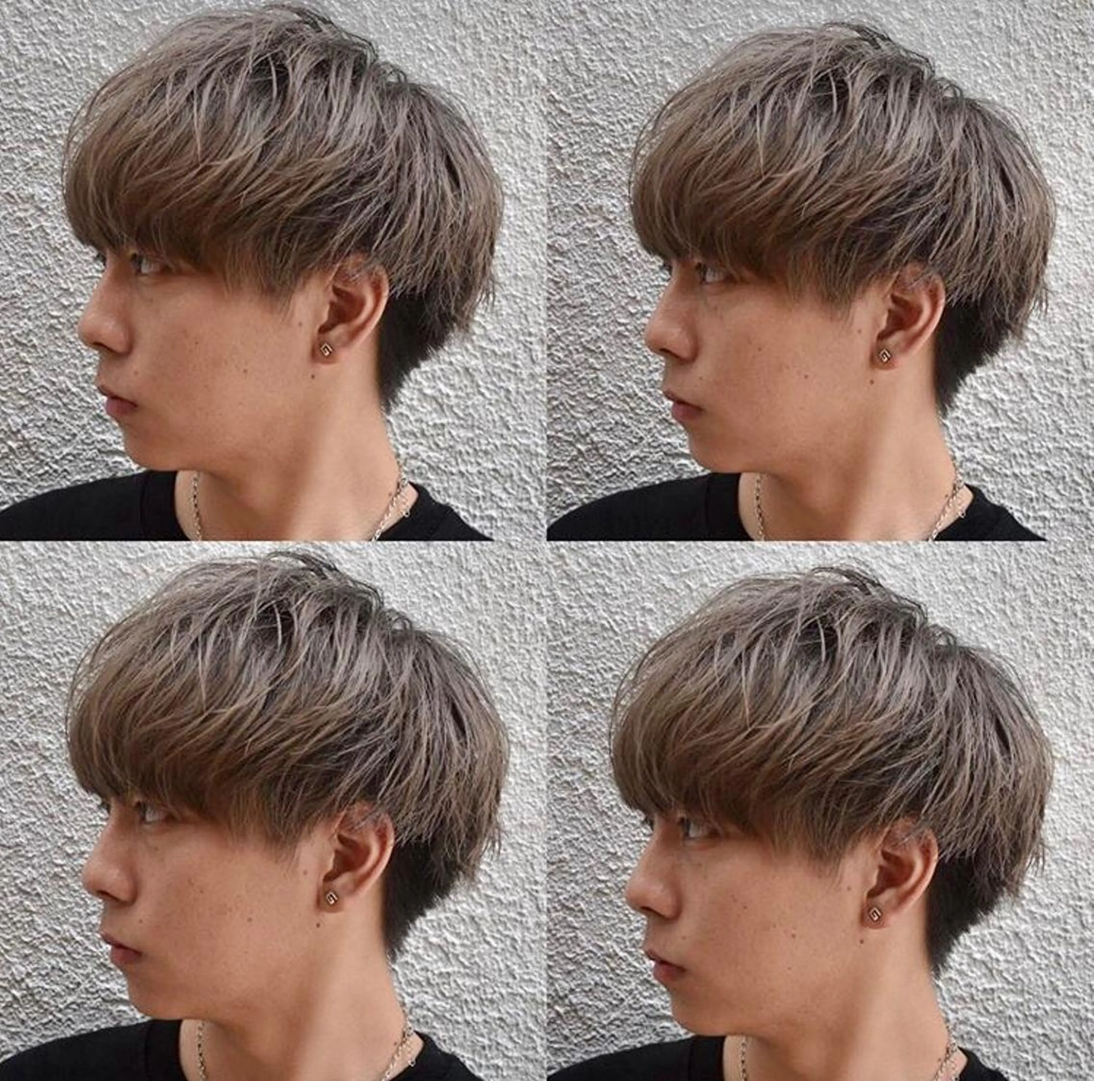 カラー パーマ メンズ メンズパーマ 髪質改善🫧ベージュ 椙山 響のヘアスタイル