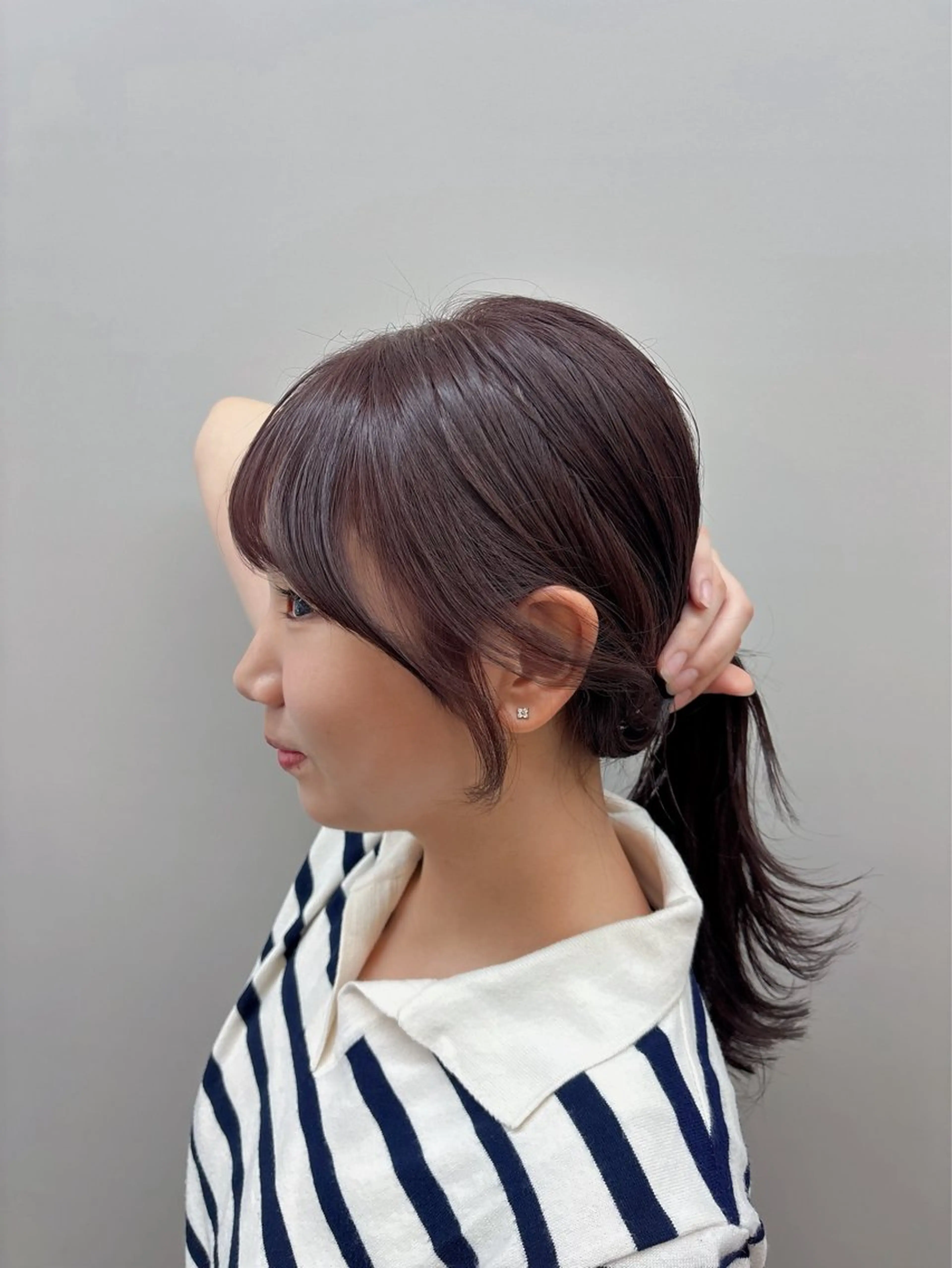 ミディアム 顔周りカット カット 行徳駅徒歩1分┊︎ 垢抜け職人┊︎あやののヘアスタイル