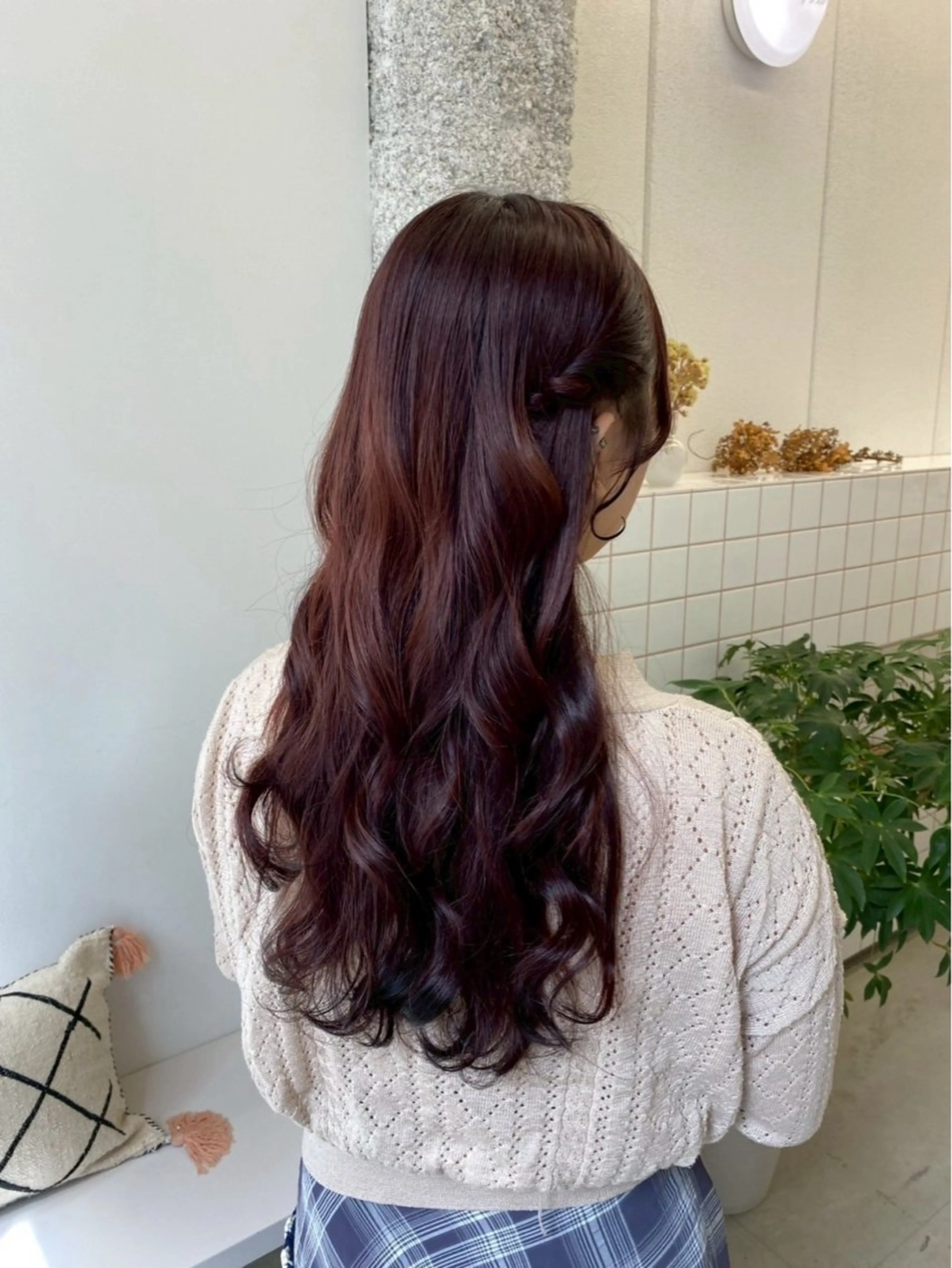 ロング 🌼花屋併設🌼 木下奈々望のヘアスタイル