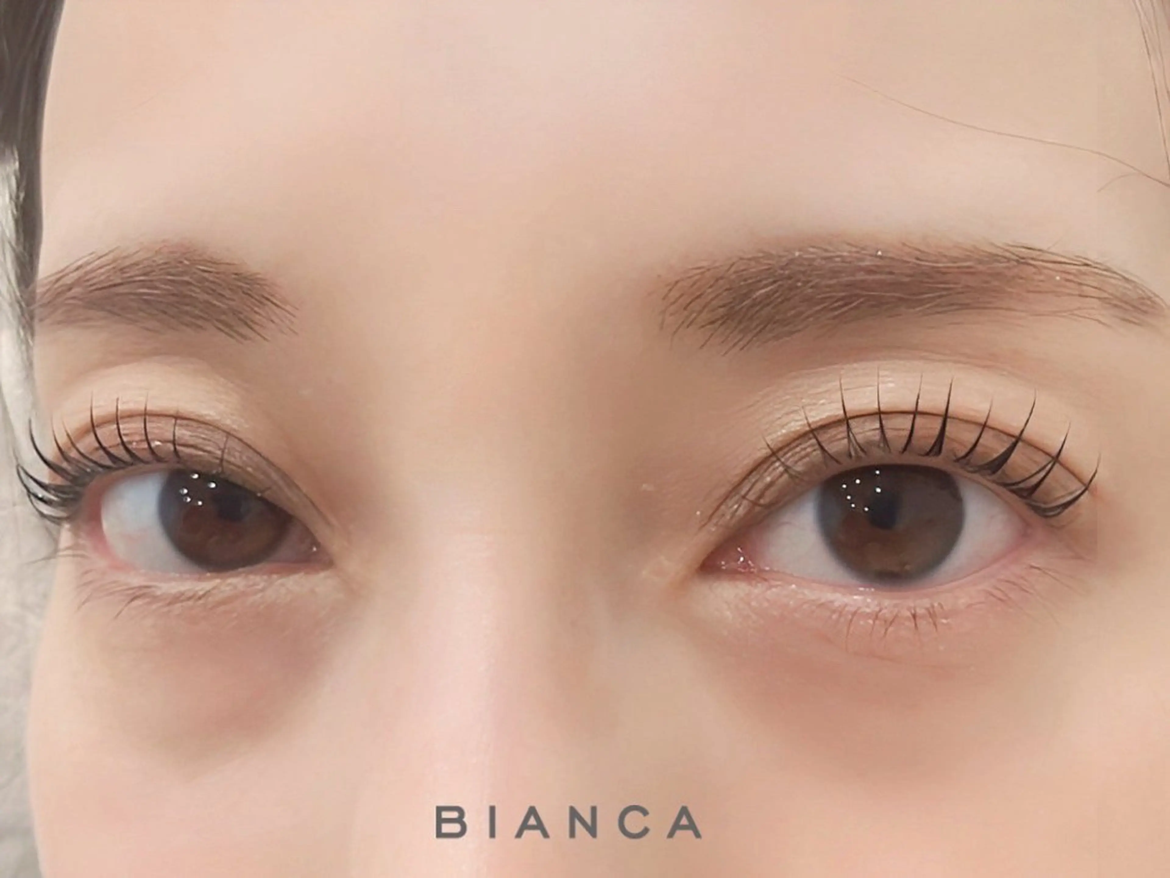 マツエク・マツパ 一重×まつ毛パーマ Bianca 川口 ami⟡.·のマツエク・マツパデザイン