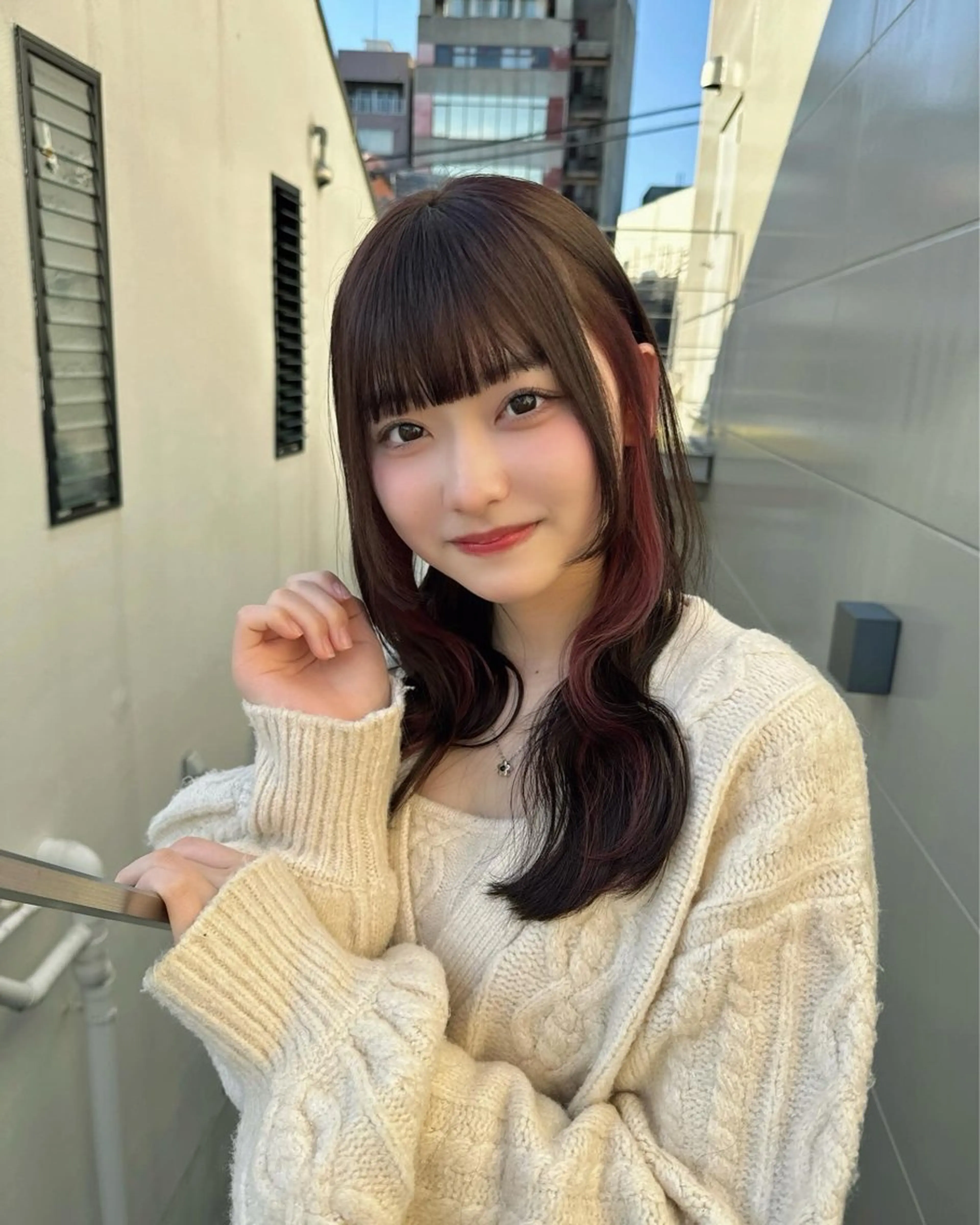 ロング カラー ayaka♡ 柔らかカラーのヘアスタイル