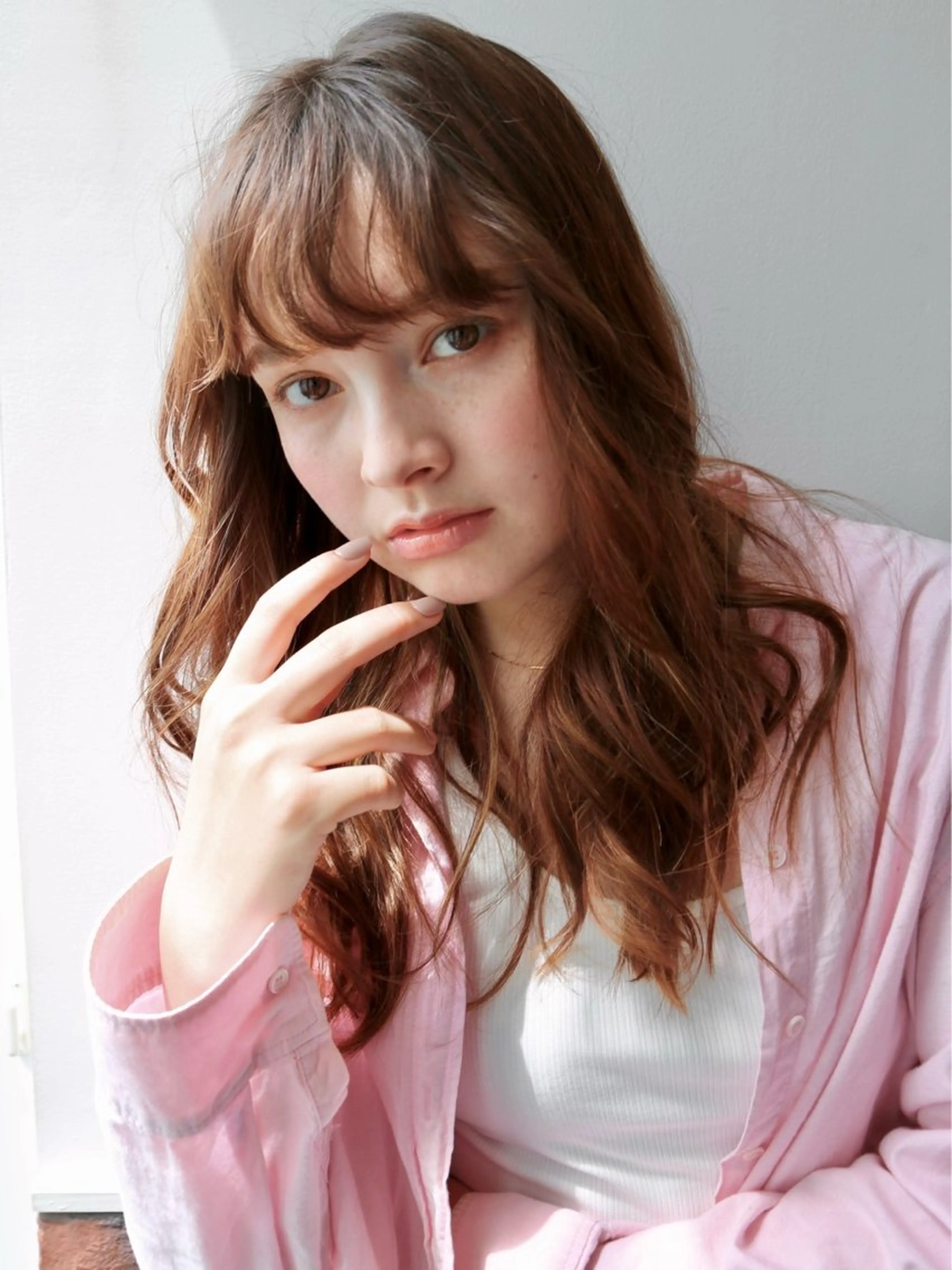 カラー 田村 汐織のヘアスタイル