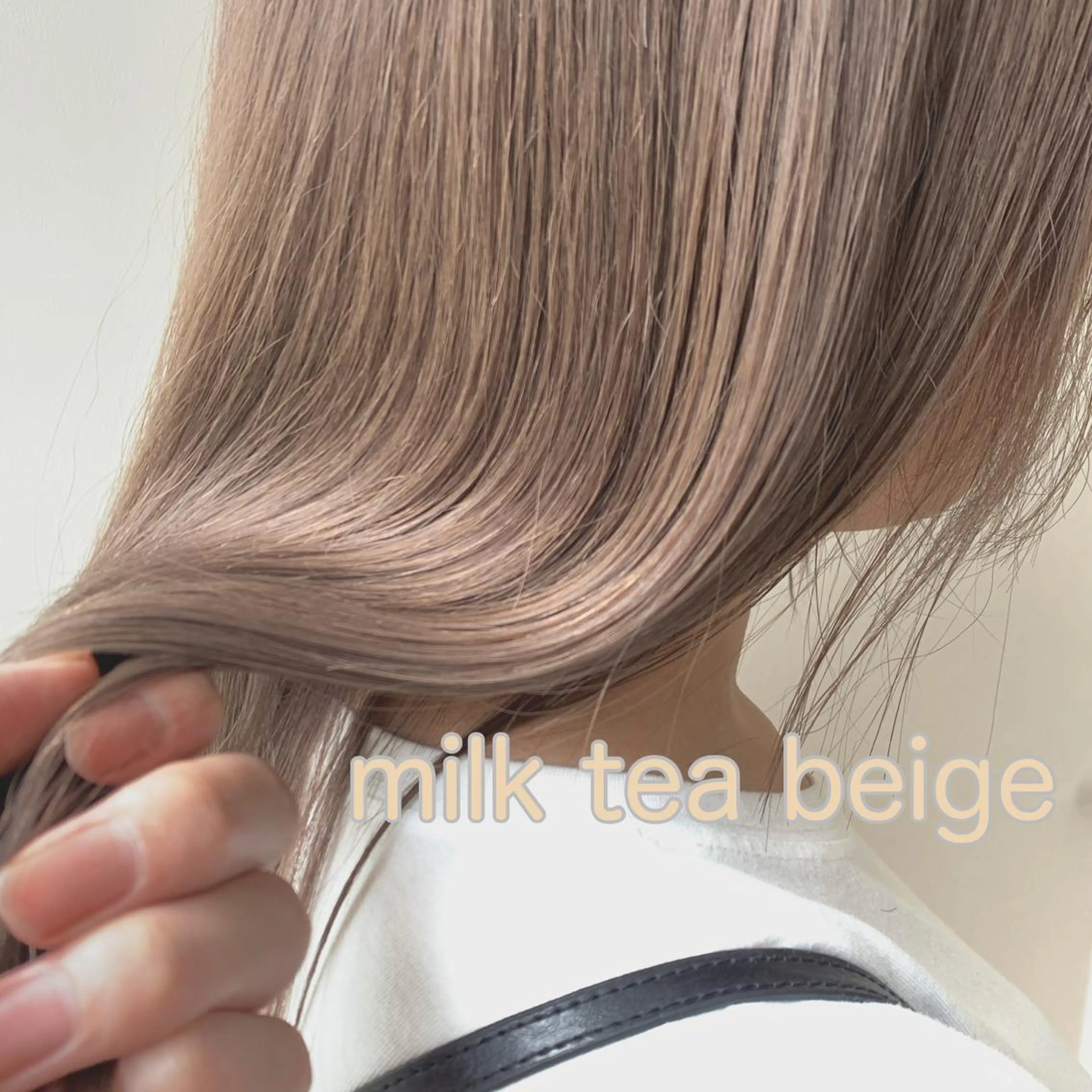 セミロング カラー ひらやま りょういちのヘアスタイル