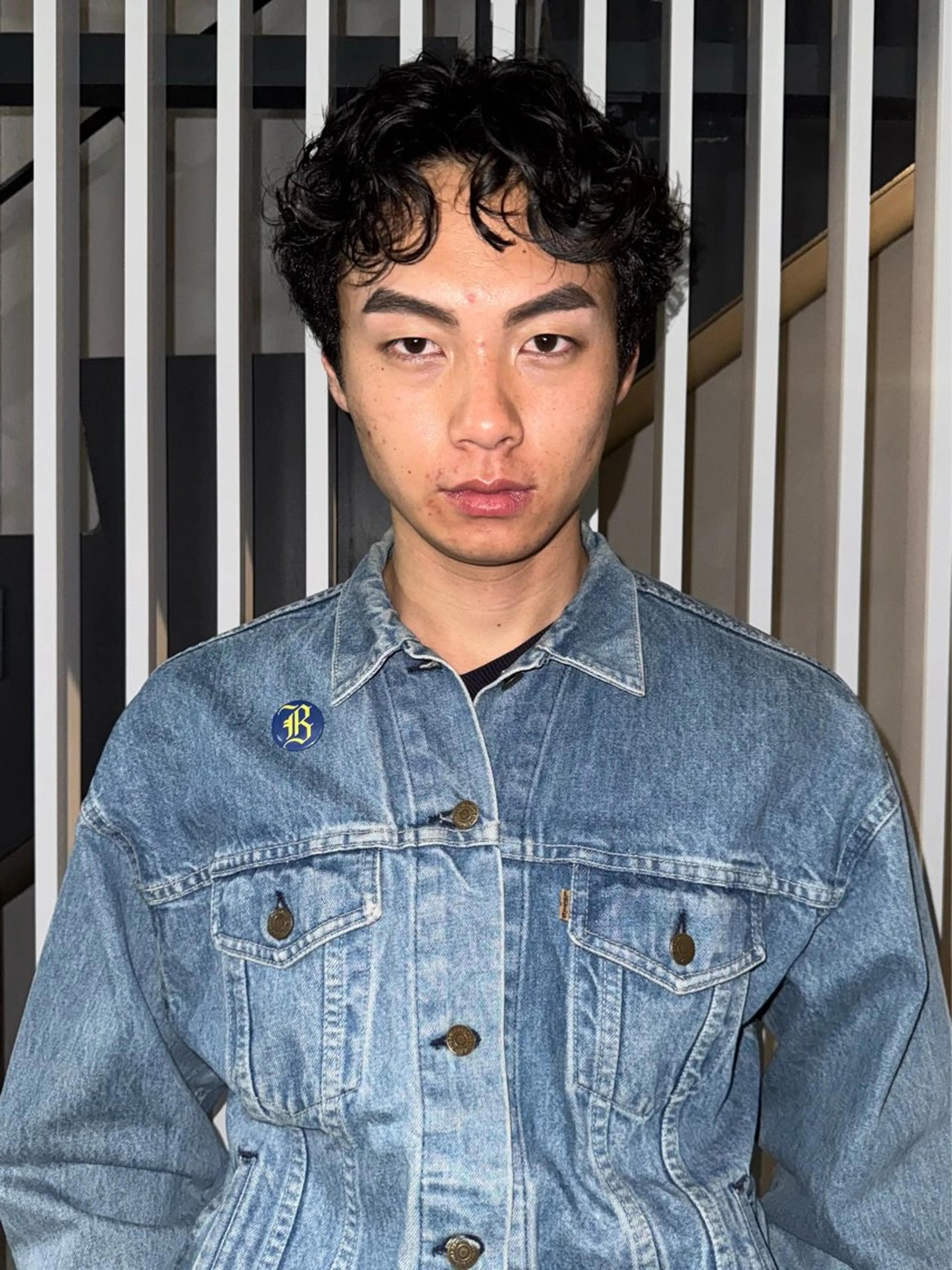 パーマ メンズ メンズパーマ カット パーマ 神田橋 翔太郎のヘアスタイル