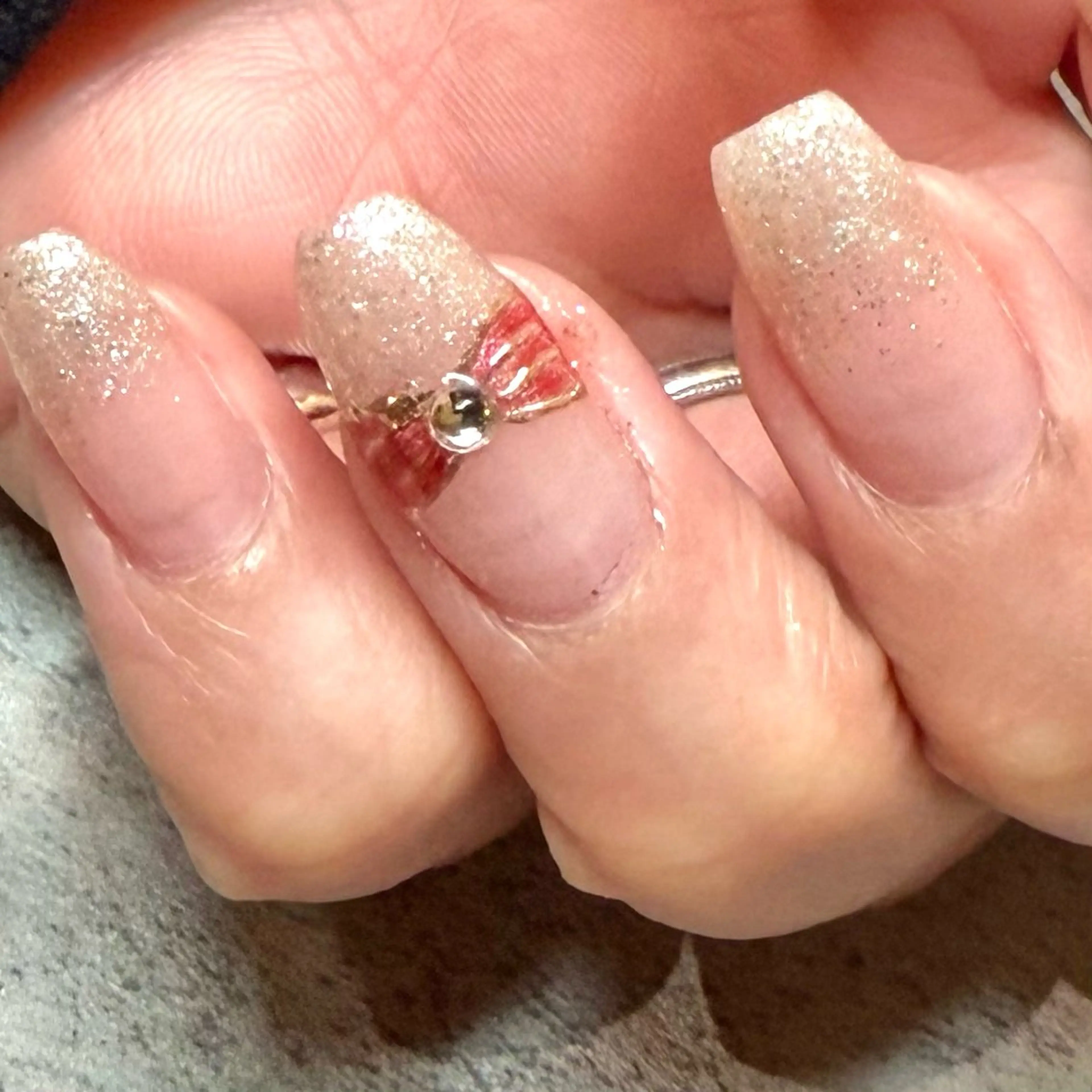 ネイル 入学式 フラワーネイル ジェルネイル 卒業式 マグネットネイル ハンドネイル Seemly 千田町店所属・フラワーパラジェル 🌸シームリーエミのネイルデザイン