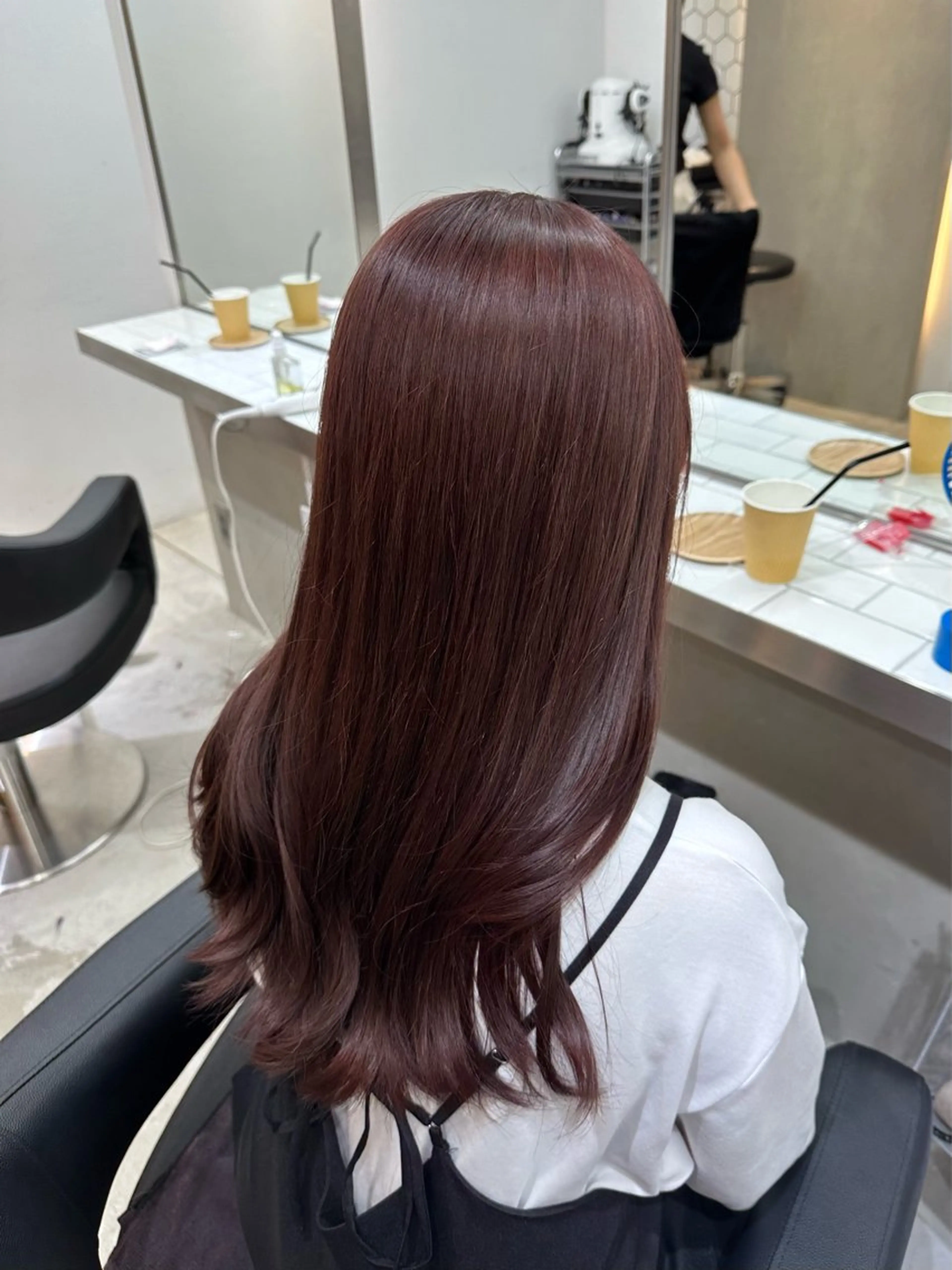 ロング カラー 銀座 / シマムラミホのヘアスタイル