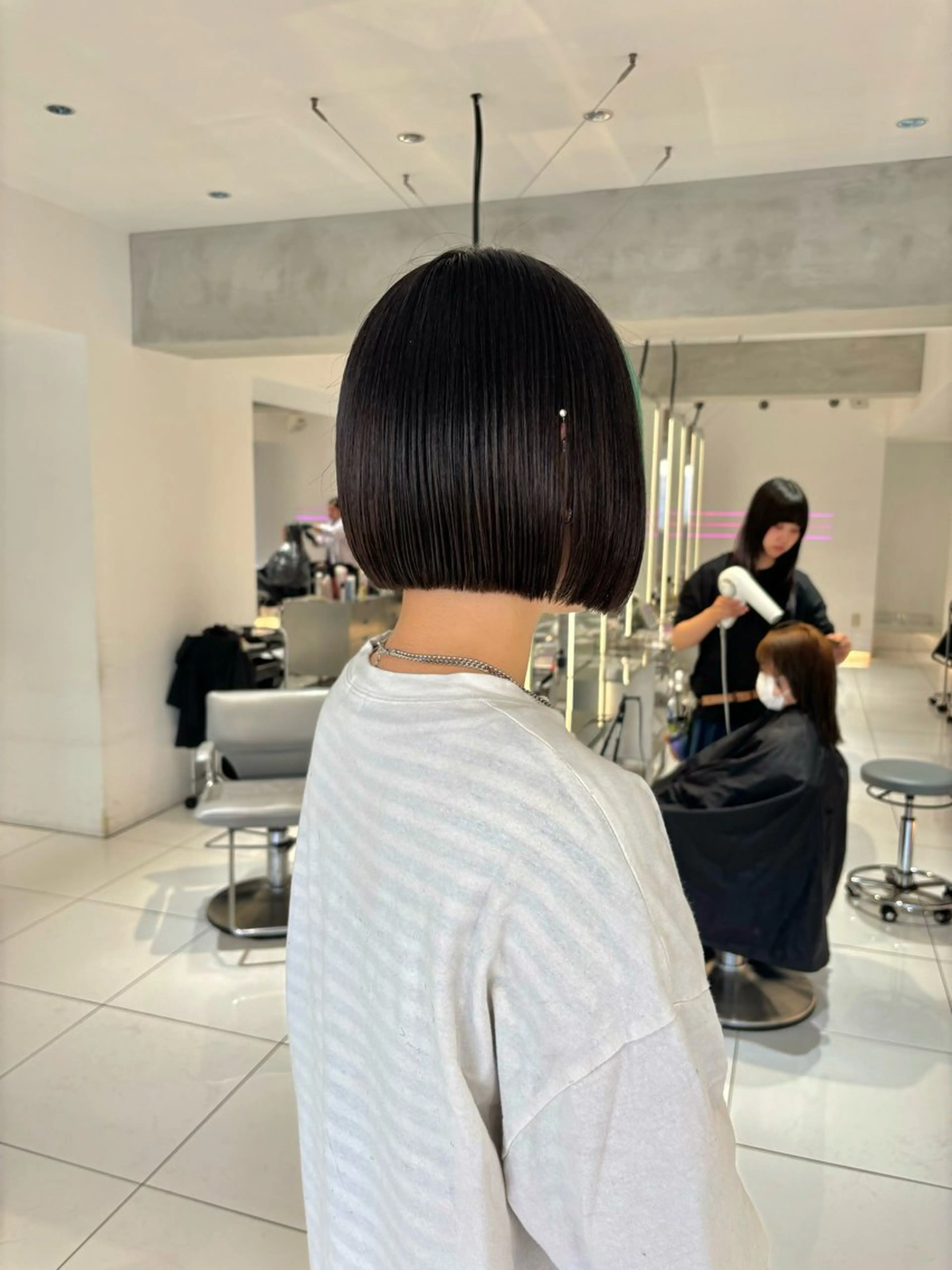 ショート ボブ カット mina🌿無料ショ ートカット募集中🚨のヘアスタイル