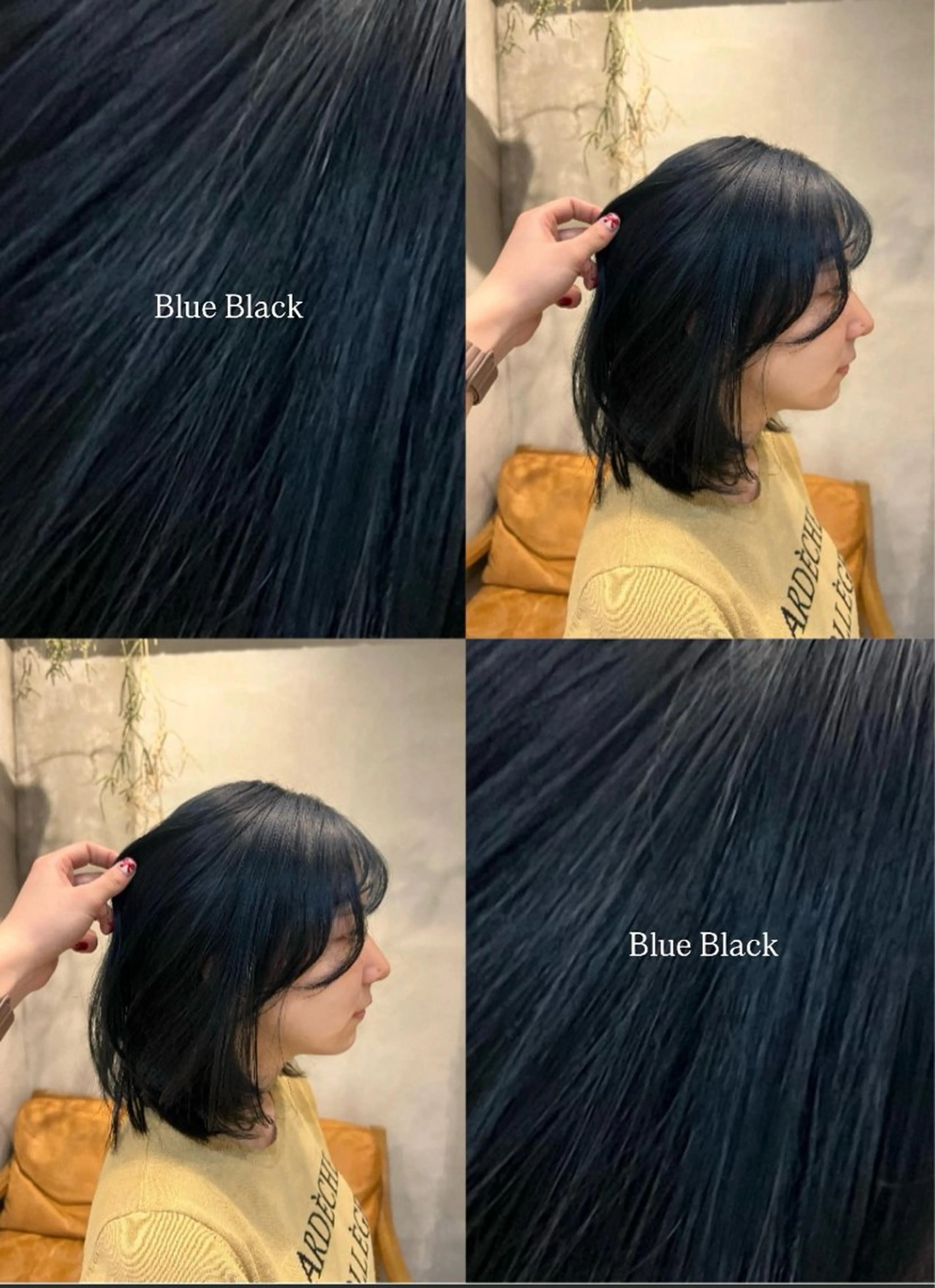 ミディアム ヘアカラー おぐり ゆづきのヘアスタイル