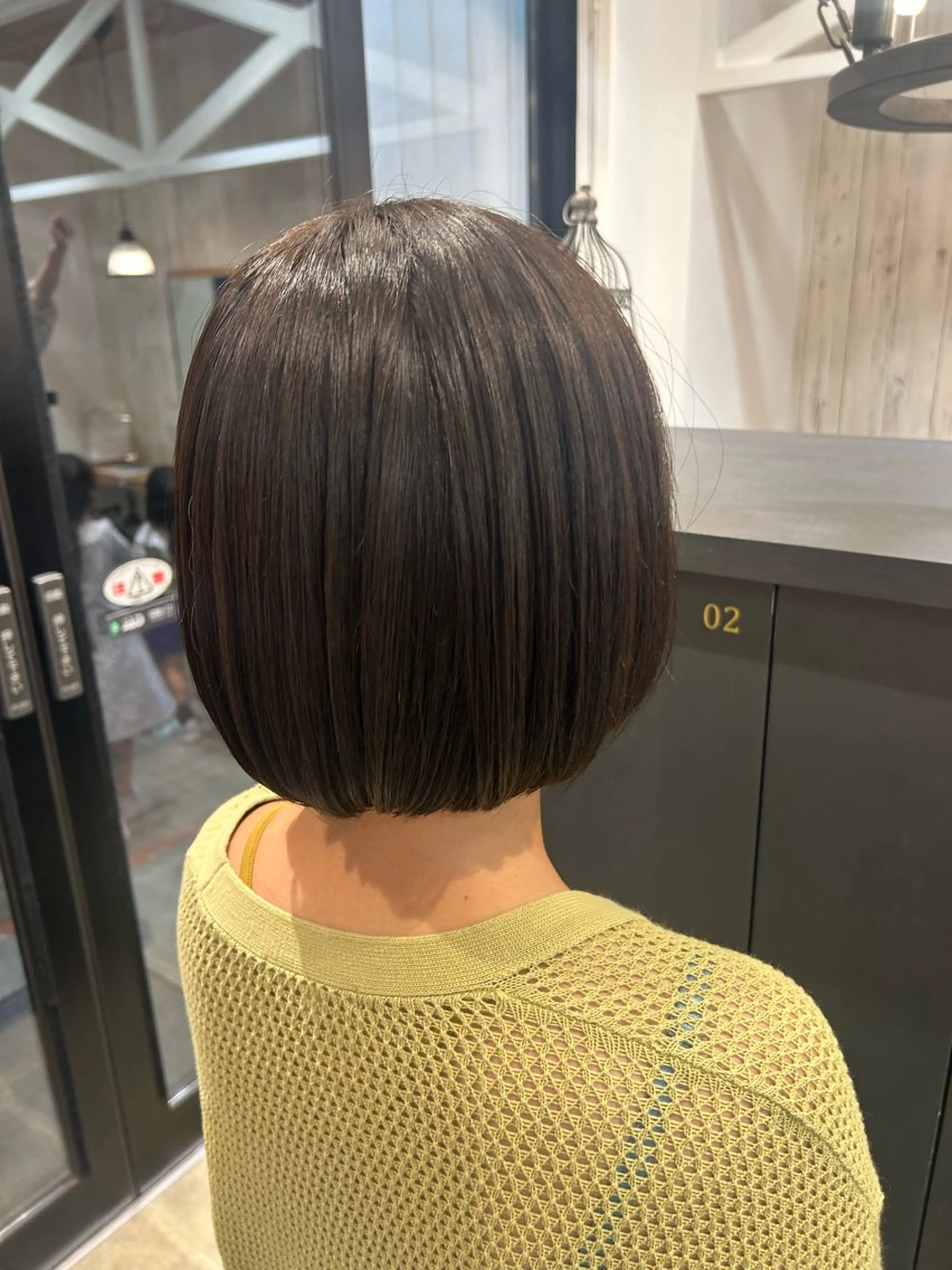 ショート ボブ 大槻 ハルカのヘアスタイル