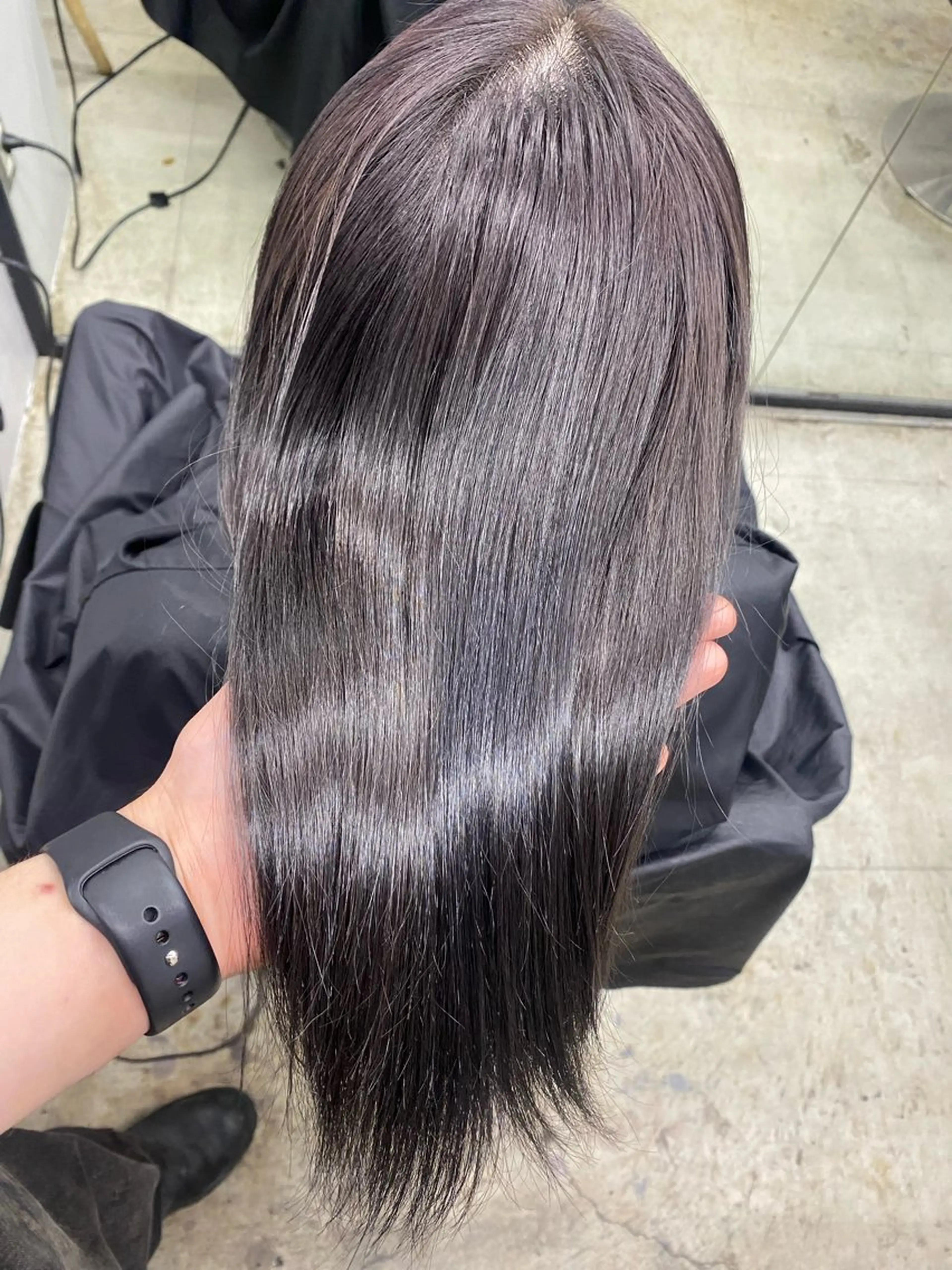 ミディアム 髪質改善 トリートメント ヘアカラー メンズカット/パーマ 艶カラーTAIGA︎のヘアスタイル