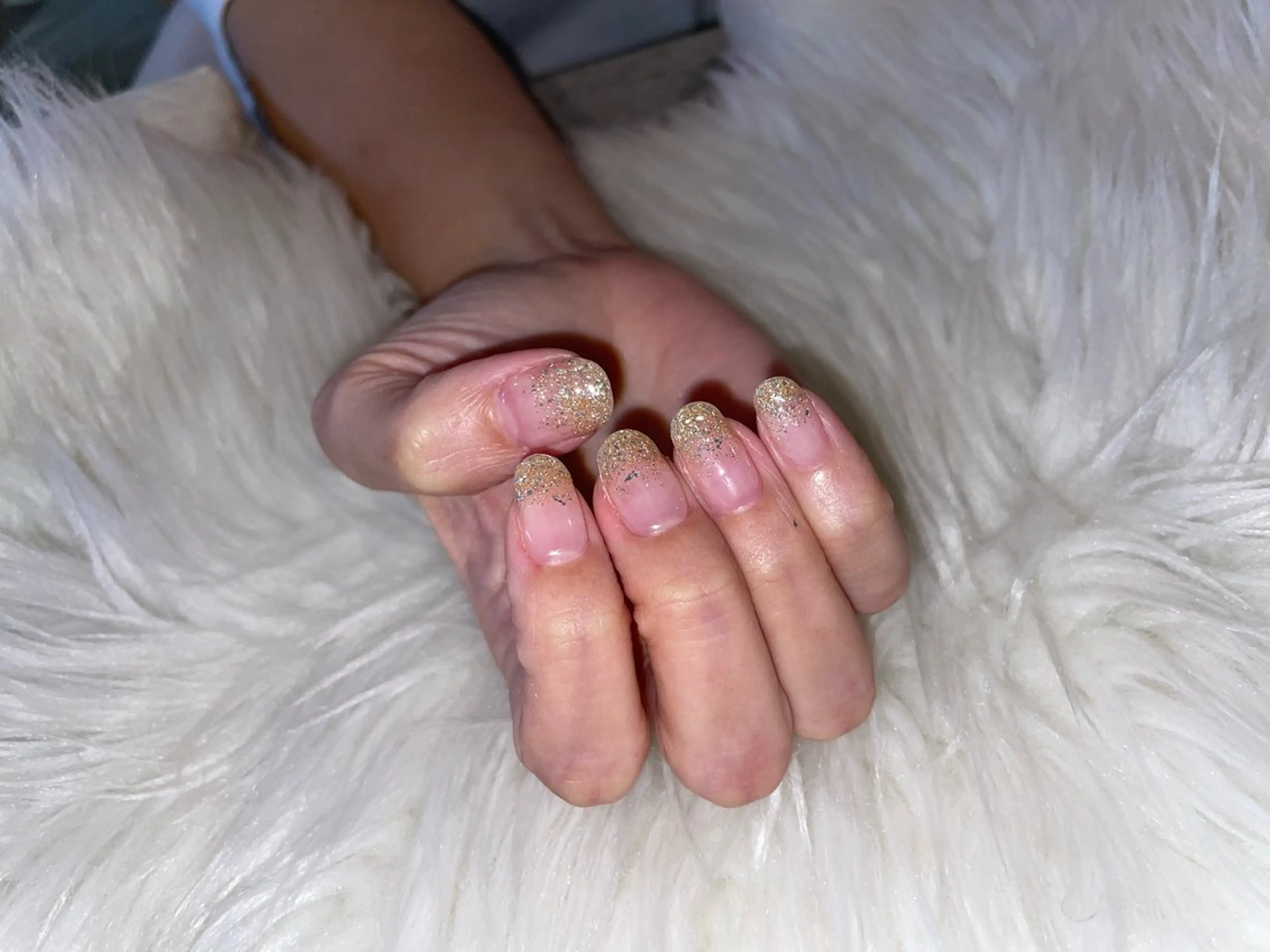 ネイル ラメ(グリッター) ラメグラデーション 88-nail. Kouのネイルデザイン