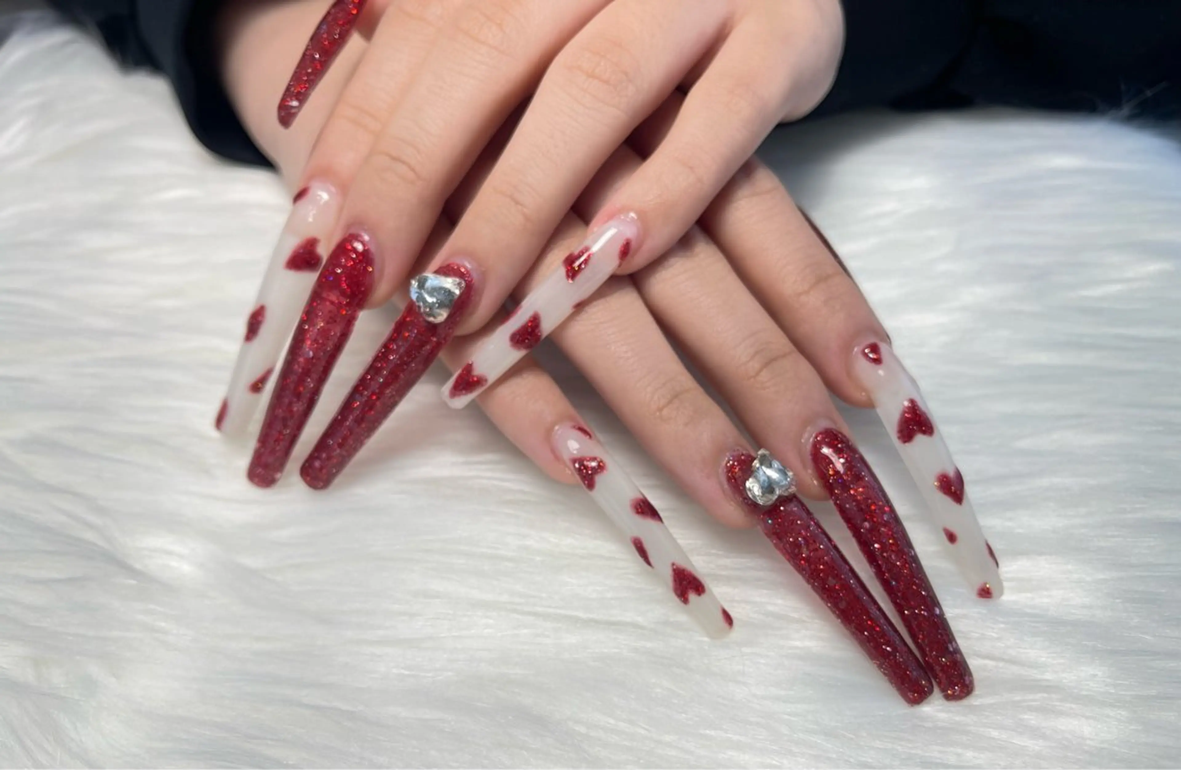 ネイル ロングネイル スーパーロングネイル ari. nailのネイルデザイン