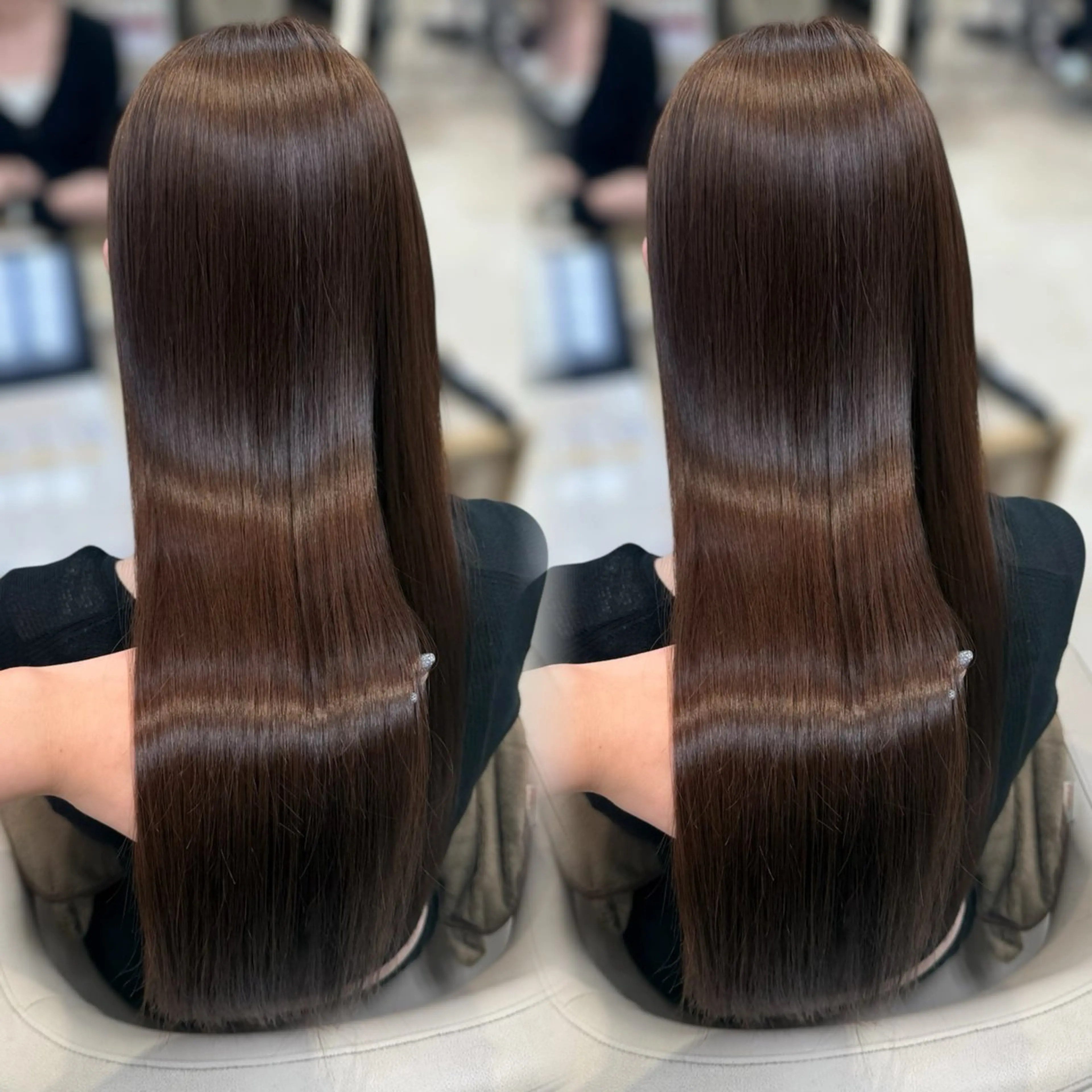 ロング カラー ヘアカラー 🧸ベージュ カラー🧸ゆいなのヘアスタイル