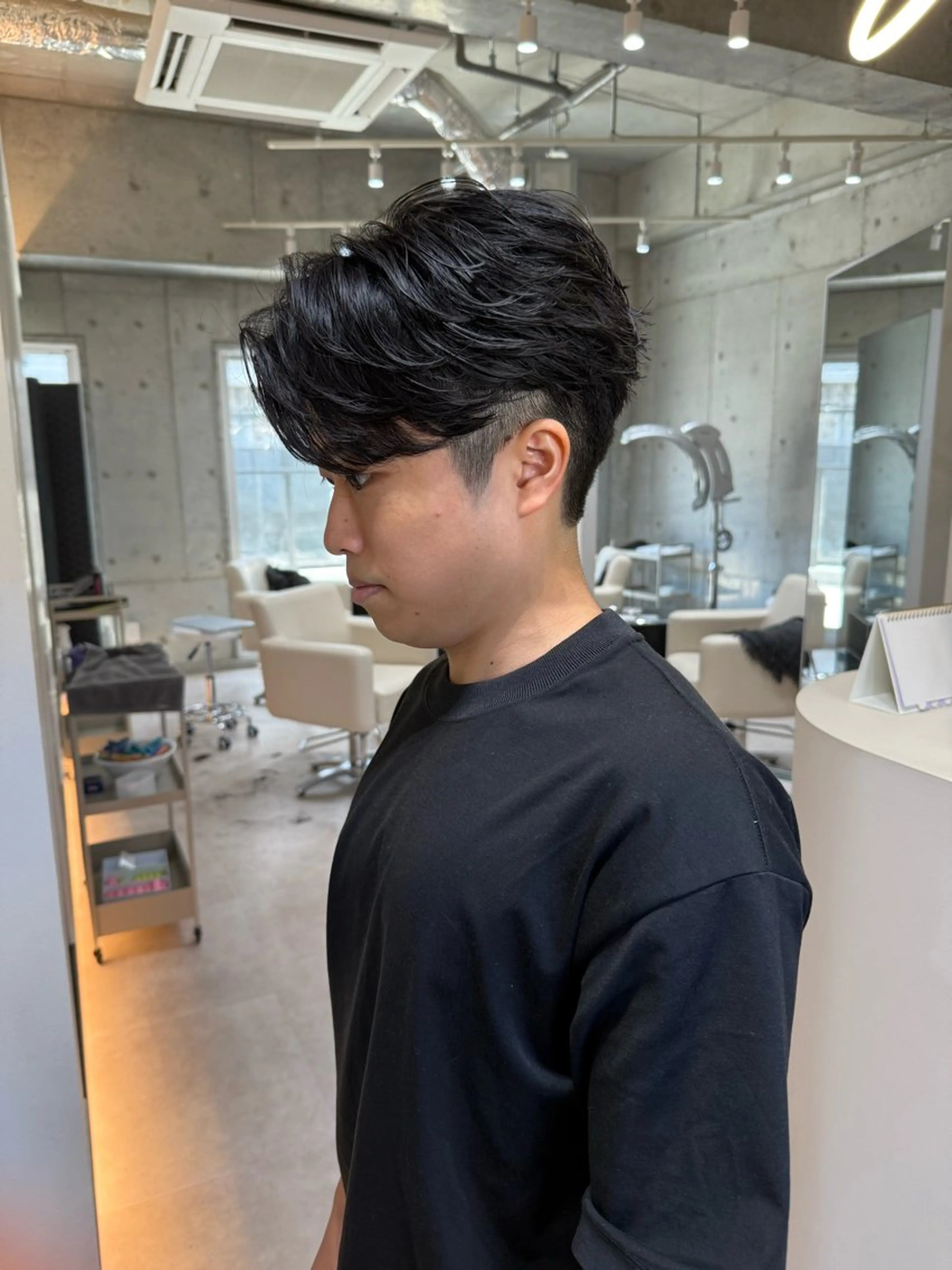 ショート カット パーマ ボブ/パーマ 代表　岡　大斗のヘアスタイル