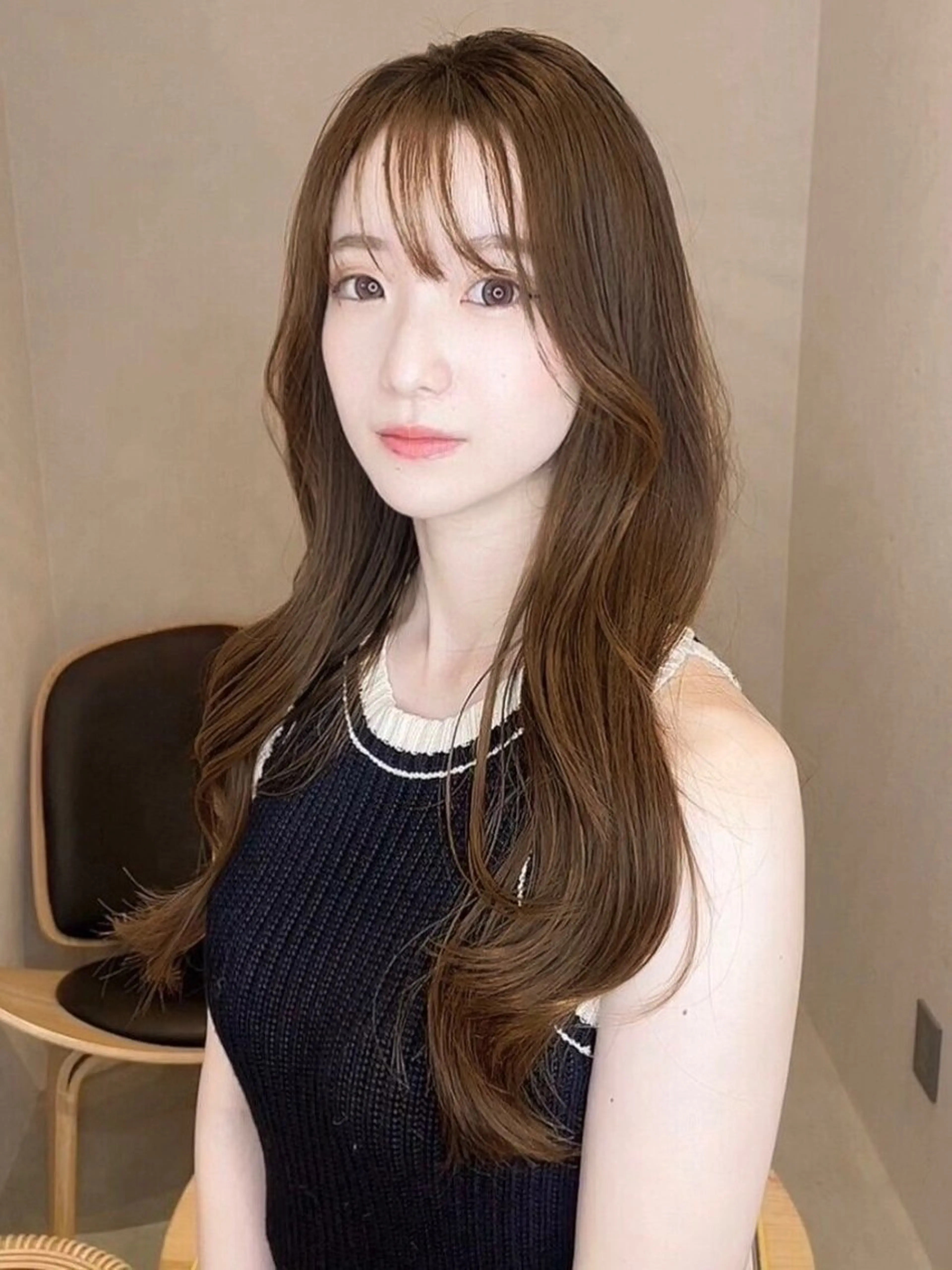 ロング 吉井 結唯のヘアスタイル