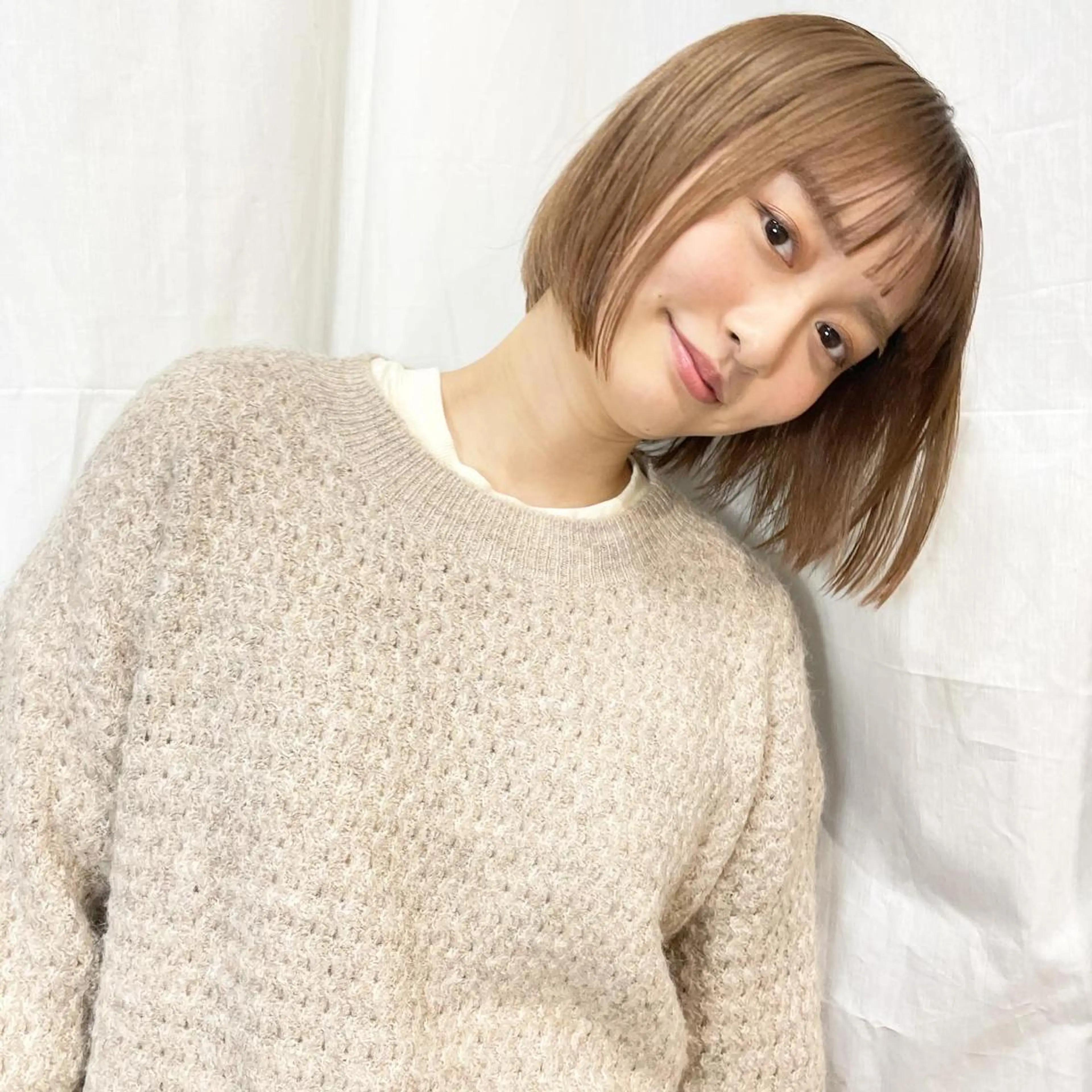 ショート カラー カット ヘアカラー トリートメント suvvy hairsalonのヘアスタイル