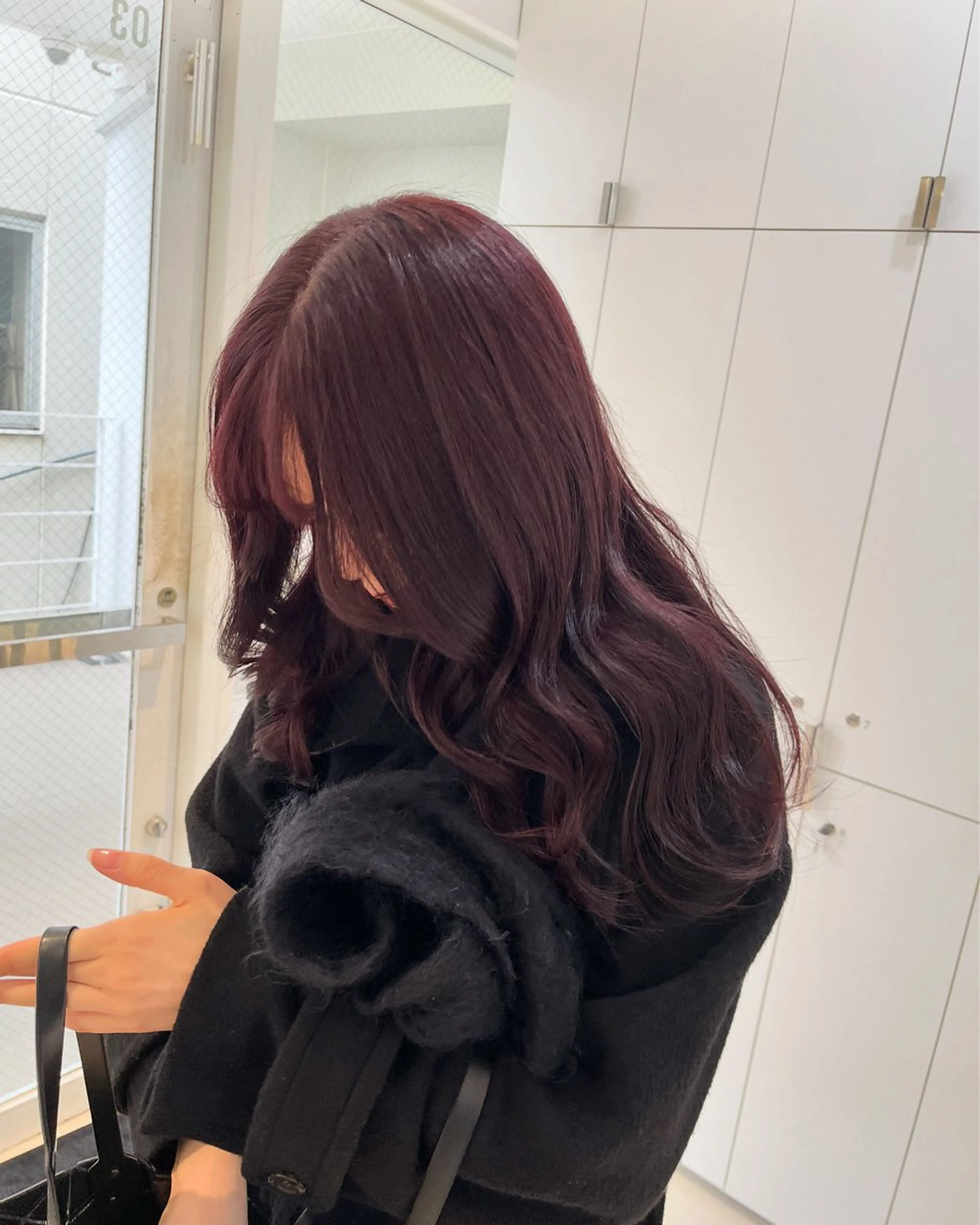 セミロング カラー ヘアカラー トリートメント ヘアセット 艶髪/暖色カラー/ ◎RUKI.のヘアスタイル