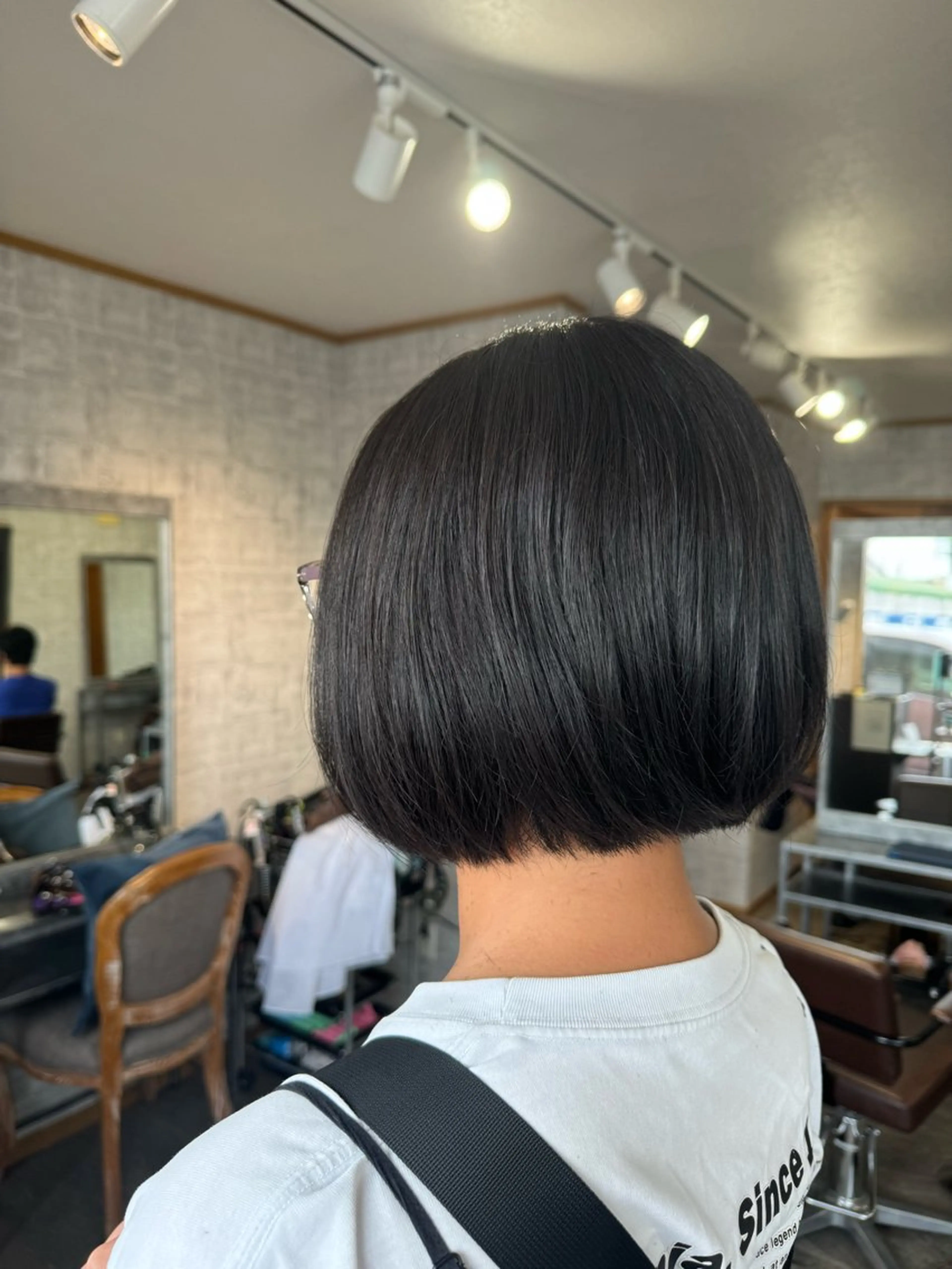 ショート 前下がりボブ ボブ lil所属・月館 怜奈のヘアスタイル