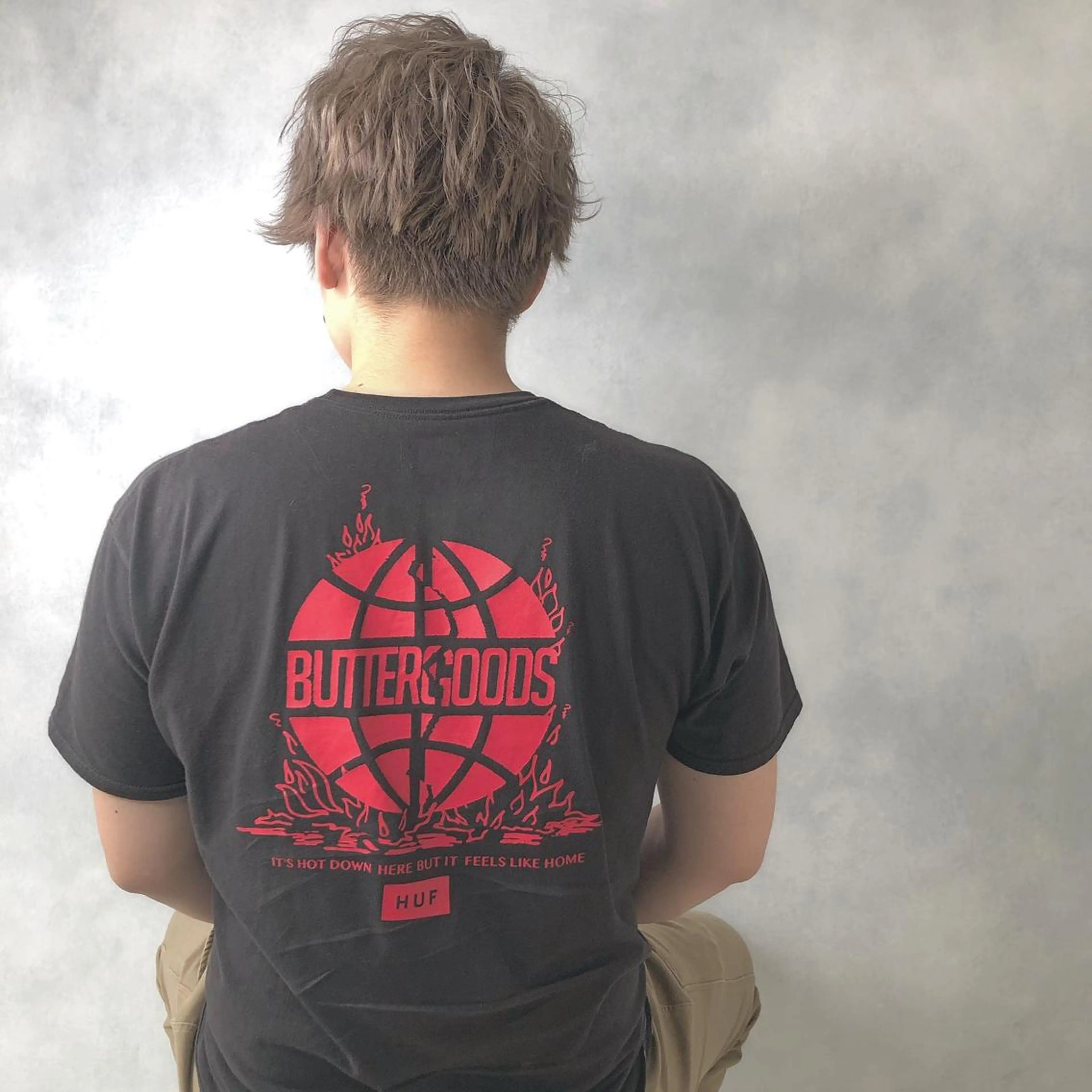 カラー メンズ ベージュカラー ミルクティーベージュ ORIKA 美容室のヘアスタイル