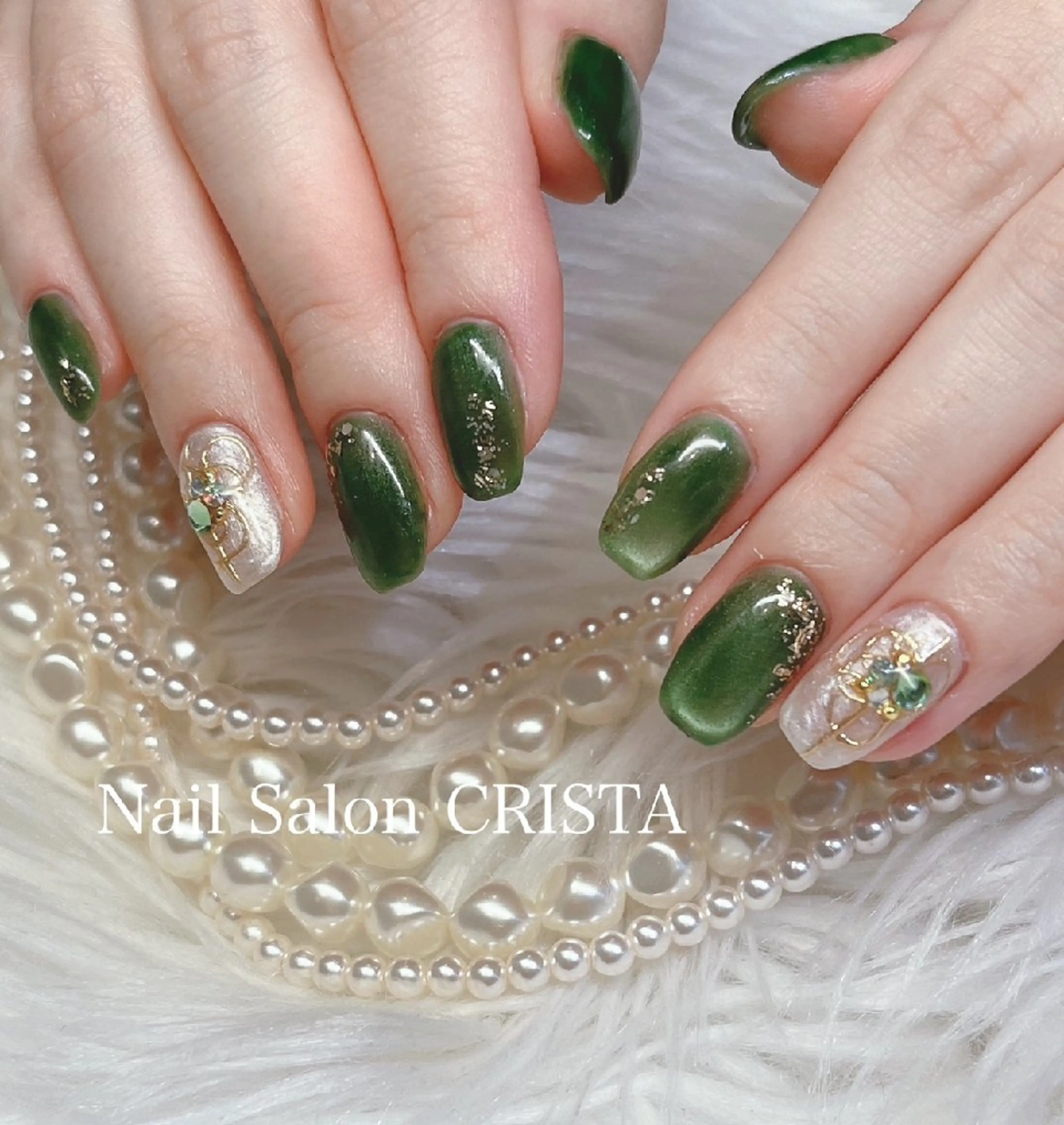 ネイル 持ち込み ハンドネイル NaiI Salon CRISTAのネイルデザイン