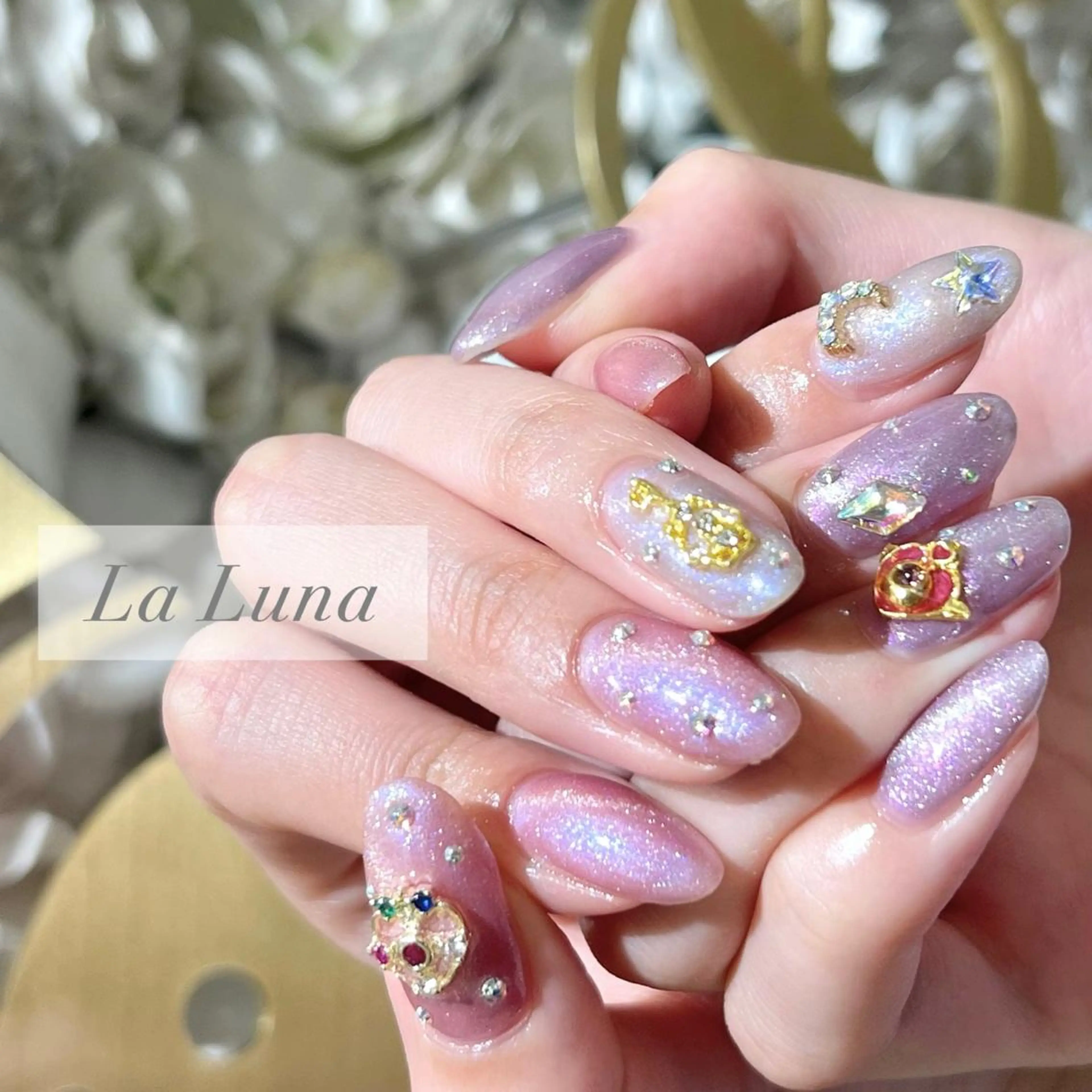 ネイル ハンドネイル ＬａＬｕｎａ🌙 natsukiのネイルデザイン
