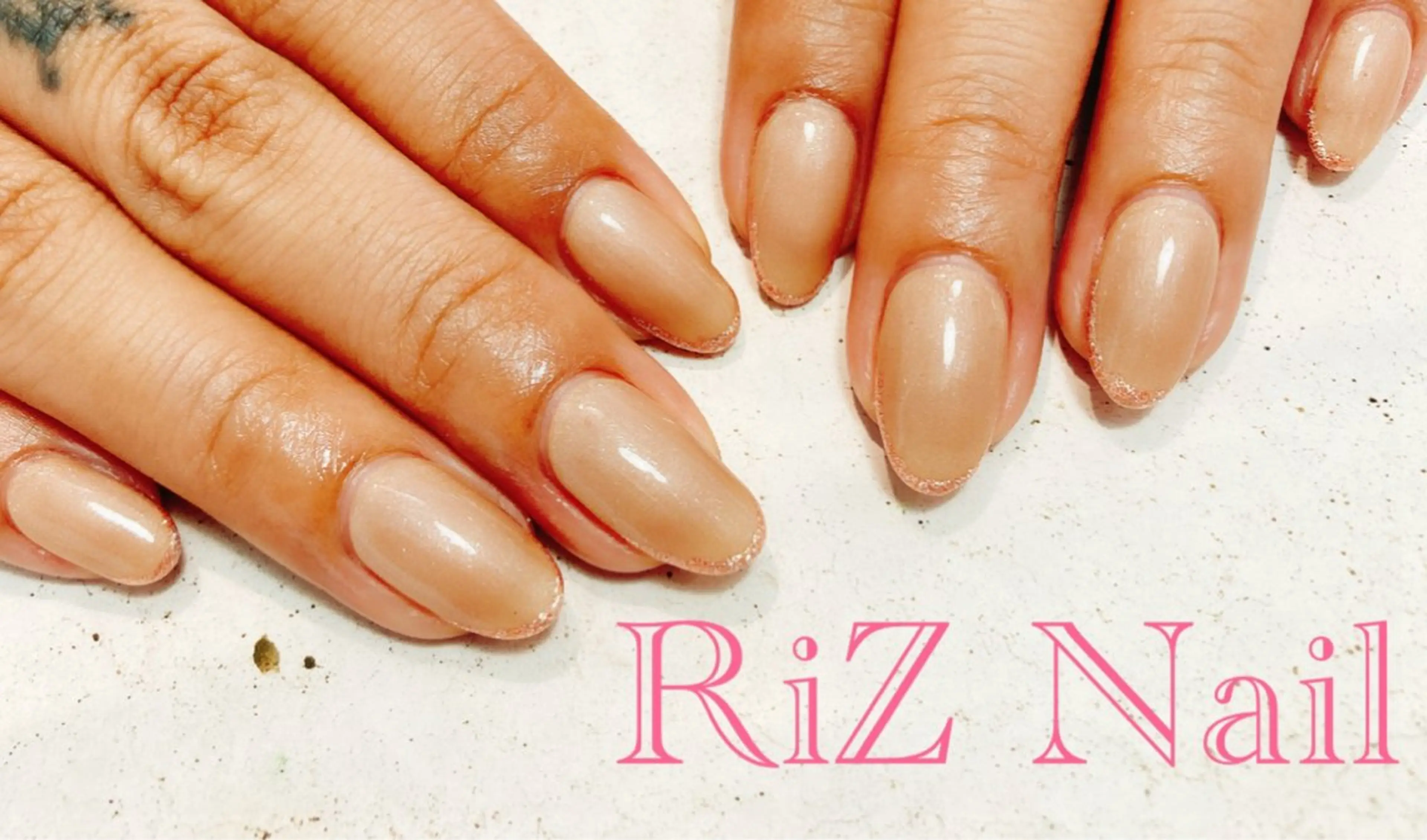 ネイル ラメ(グリッター) ハンドネイル RiZ nail salonのネイルデザイン