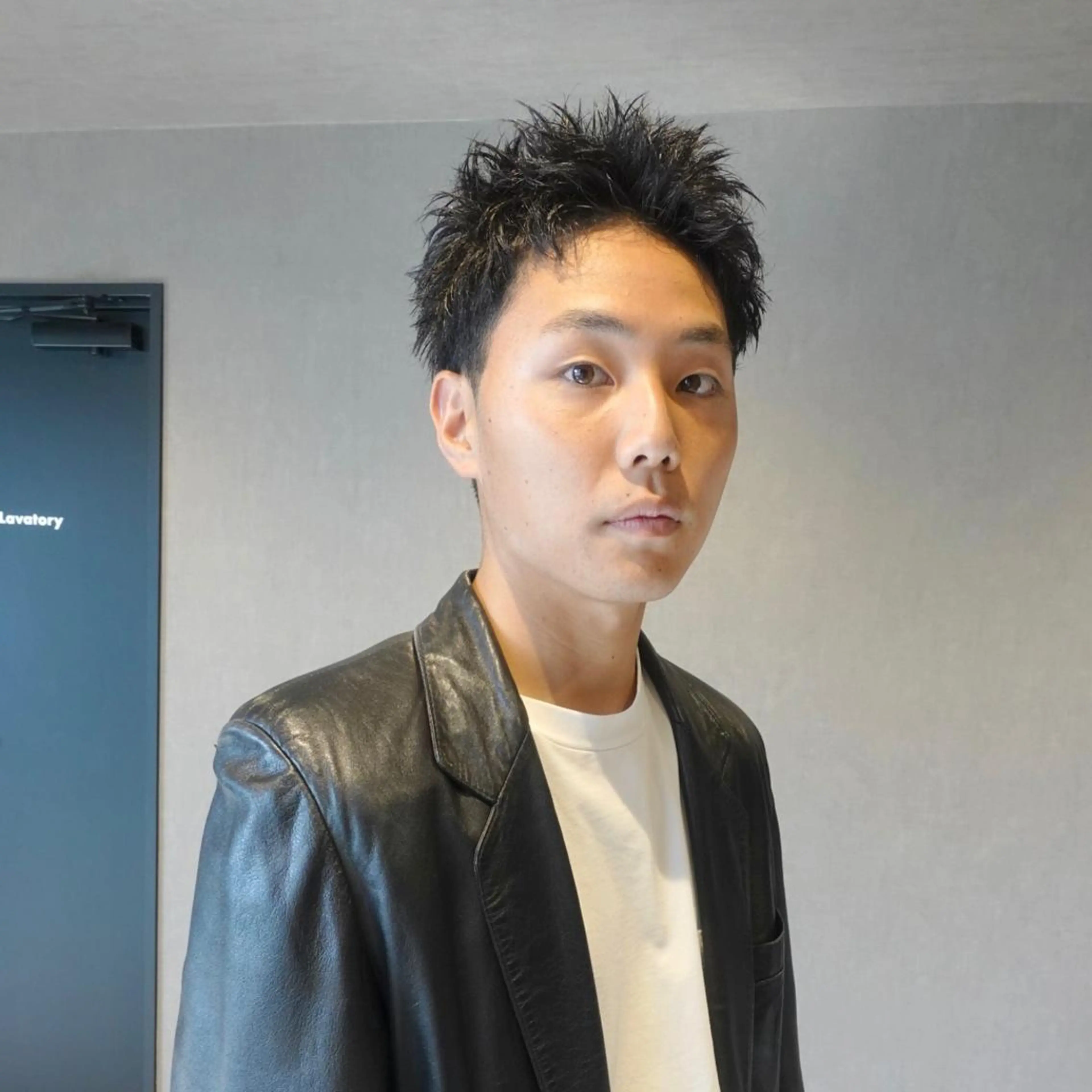 メンズ スパイキーショート メンズカット ヨシカワ タツキのヘアスタイル